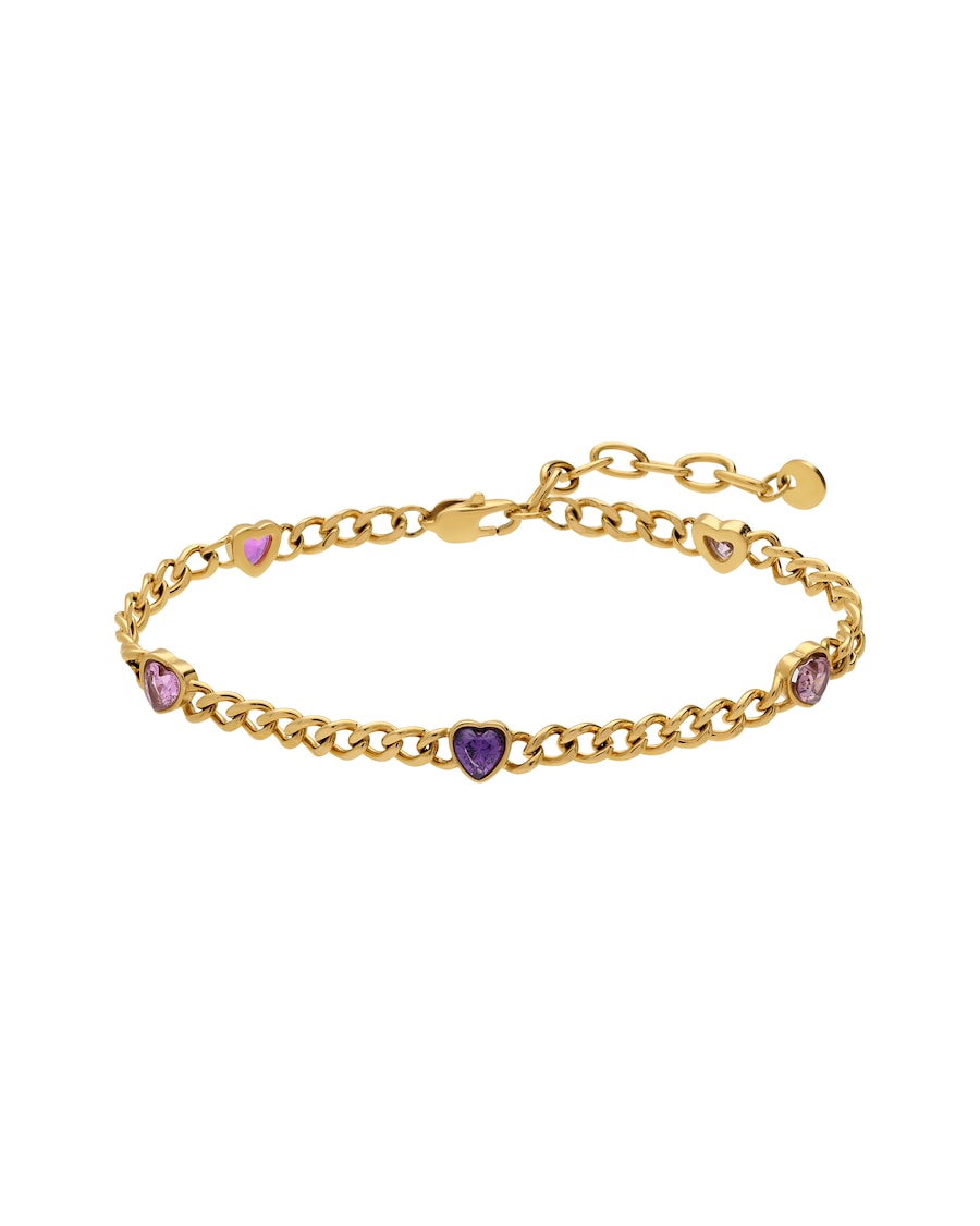 Lucardi Armband Stahl 19.50 cm Damen