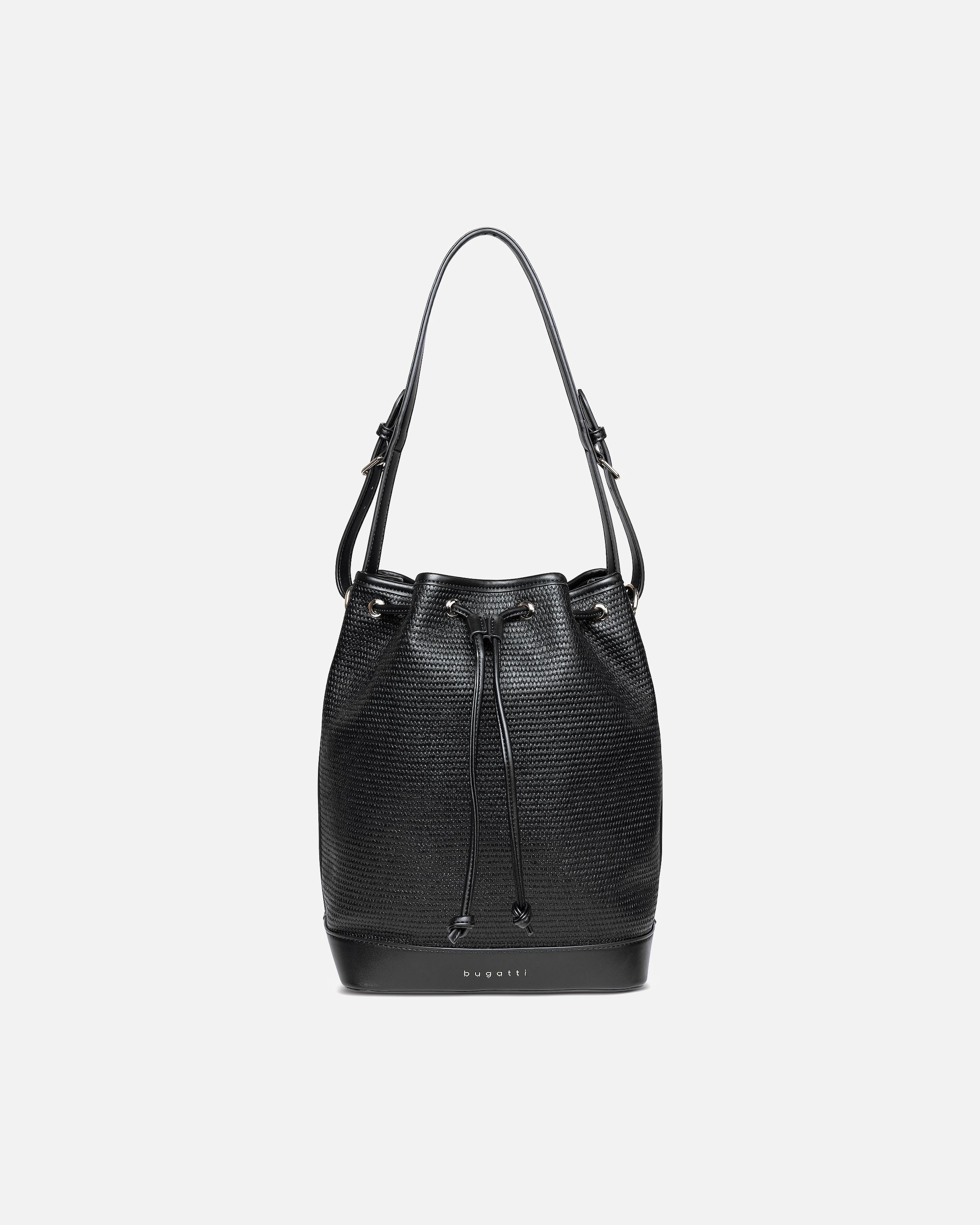 Tasche für Weiblich Bugatti Isa Beuteltasche schwarz