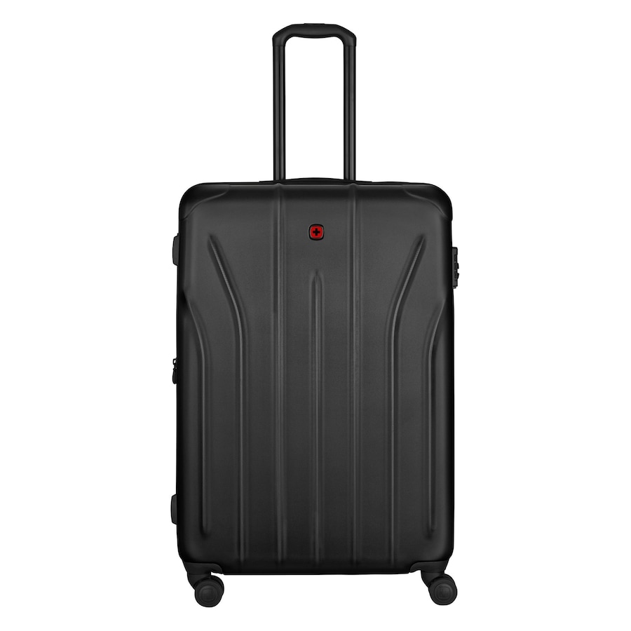 Wenger Oryson 4 Rollen Trolley L 75 cm mit Dehnfalte schwarz Schwarz Herren