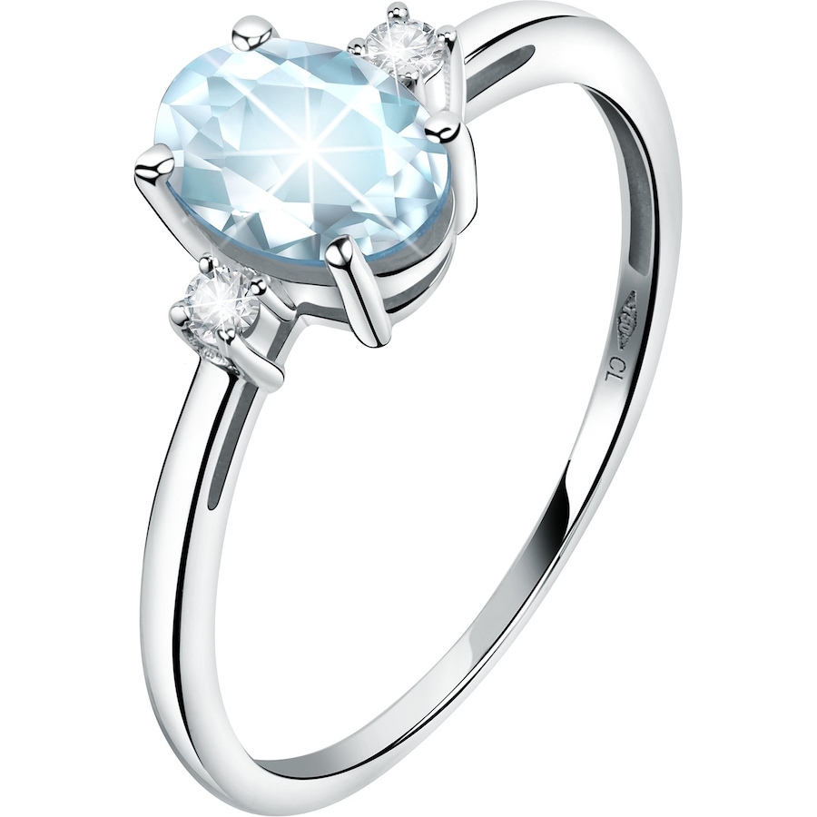 CHRIST Damenring 585er Weißgold 60 Damen