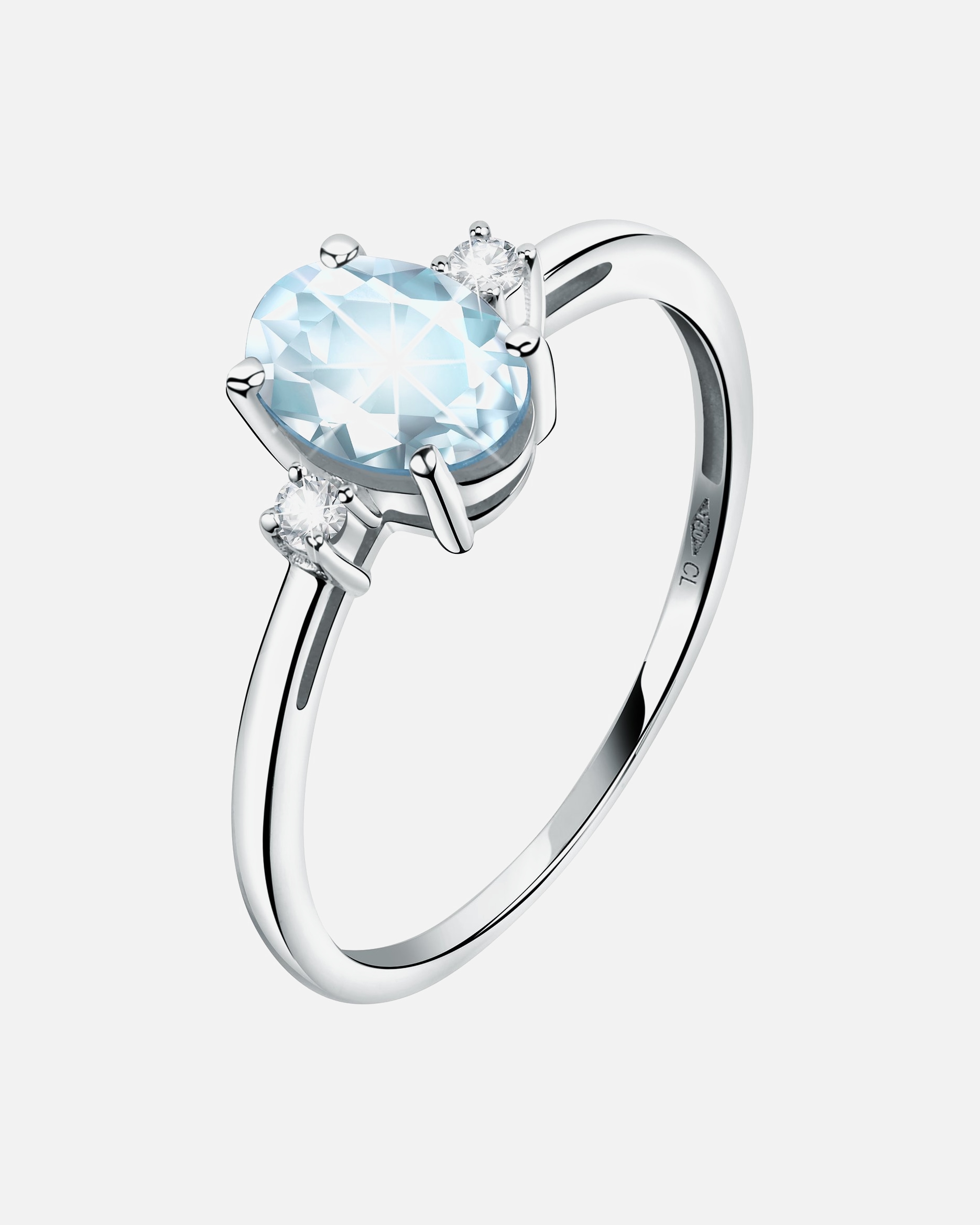 Ring für Weiblich CHRIST Damenring 585er Weißgold 52