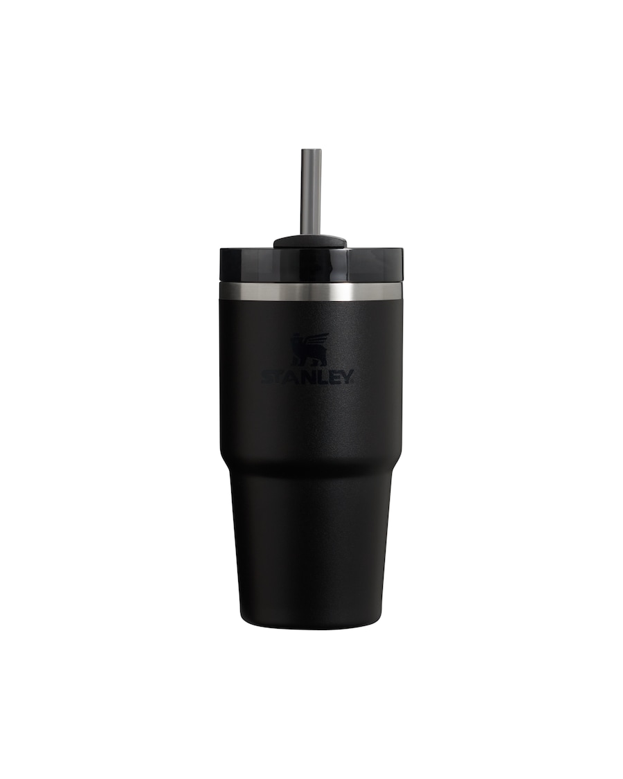 Stanley Thermobecher - 0,6L THE QUENCHER H2.0 FLOWSTATE TUMBLER Black 2.0 Coral