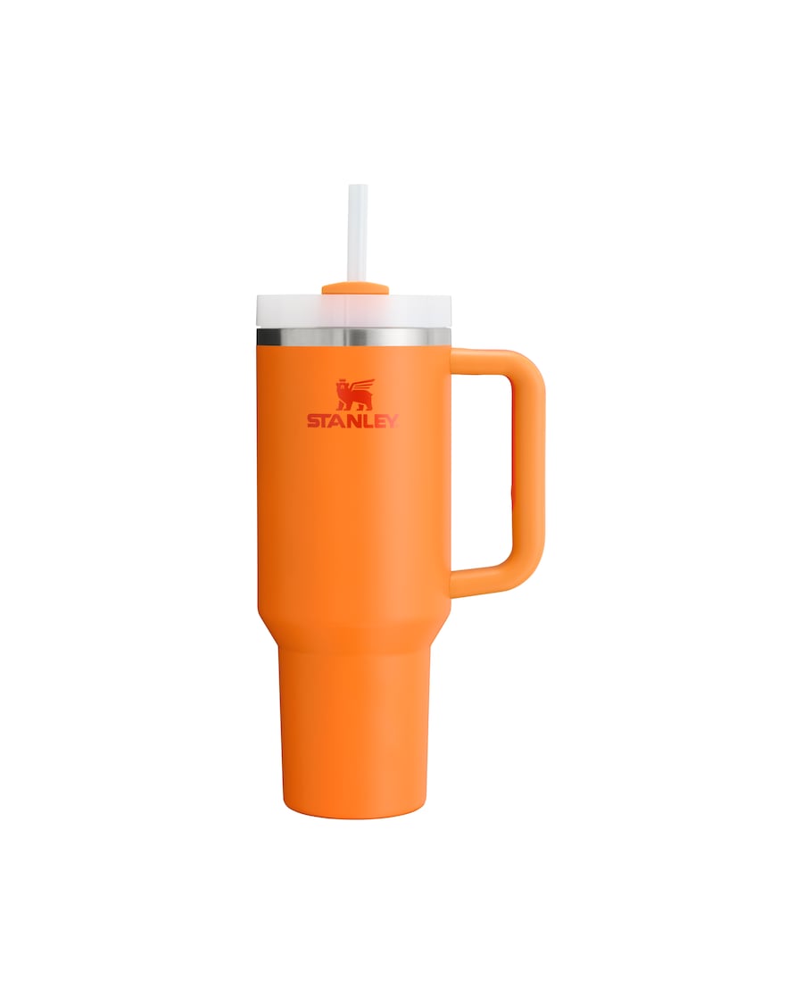 Stanley 1913 Thermobecher - 1,18L THE QUENCHER H2.0 FLOWSTATE TUMBLER Goldenrod Coral Orange