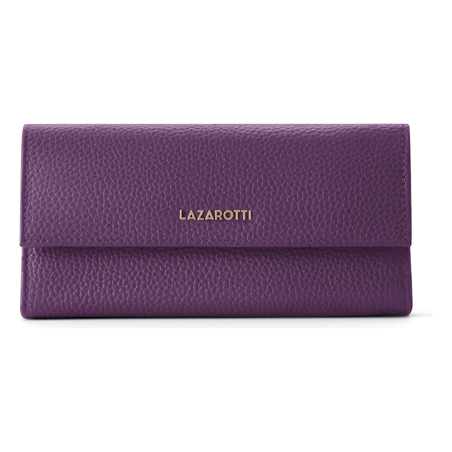 Lazarotti Bologna Leather Damengeldbörse purple Blau Damen