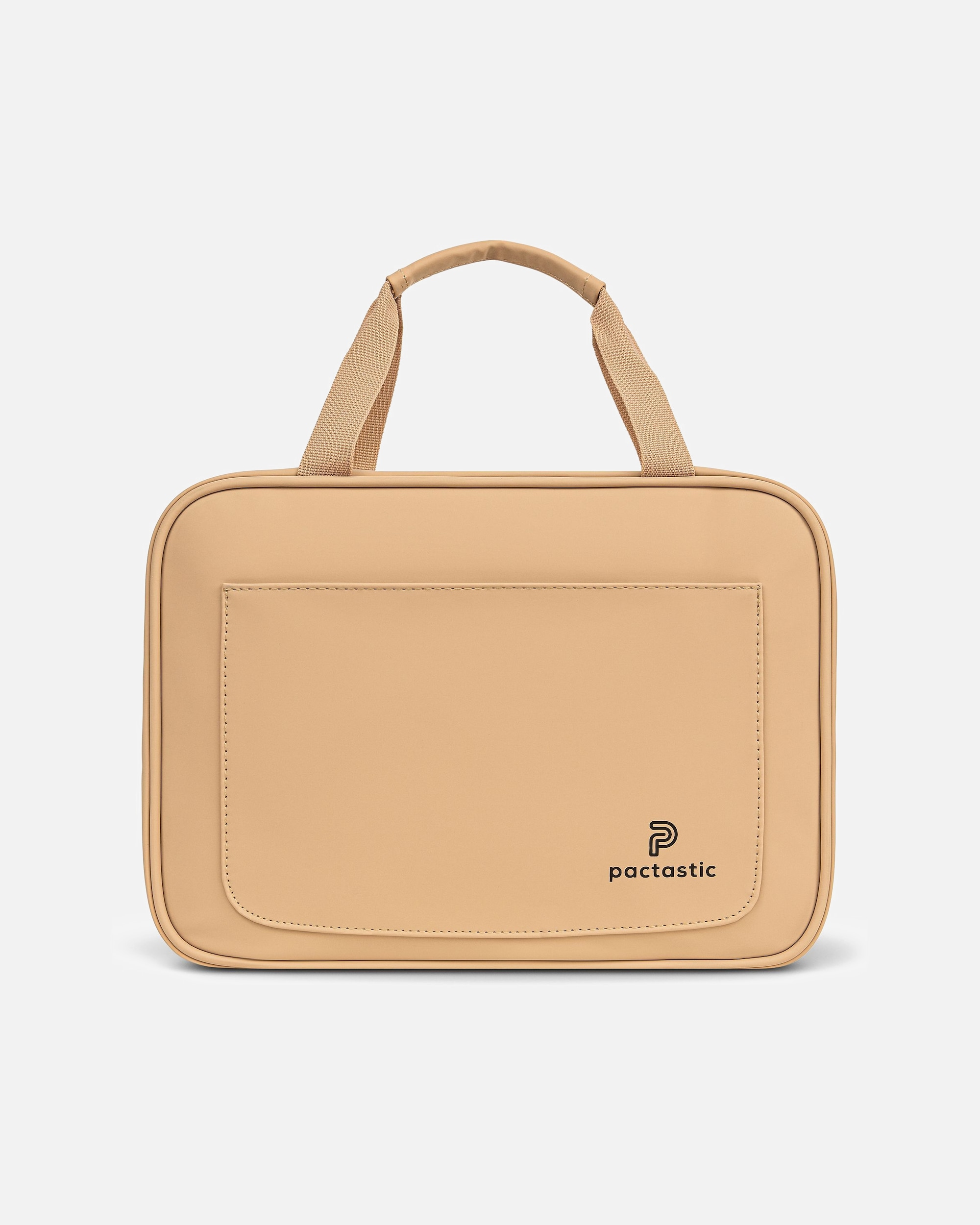 Kulturtasche für Männlich Pactastic Urban Collection Kulturbeutel beige