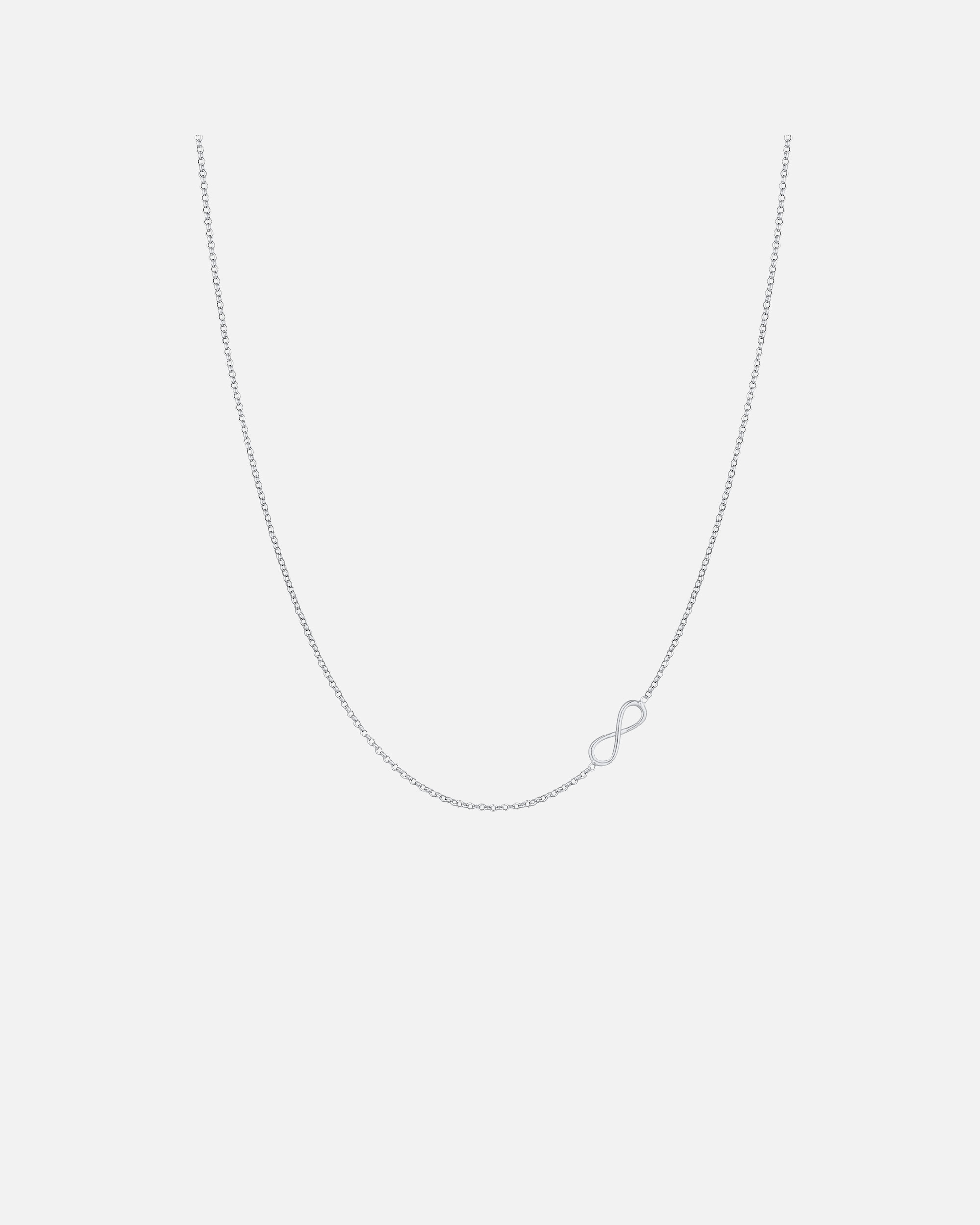 Halskette für Weiblich Elli Infinty Unendlichkeit Trend Halskette 925 Silber silberfarben