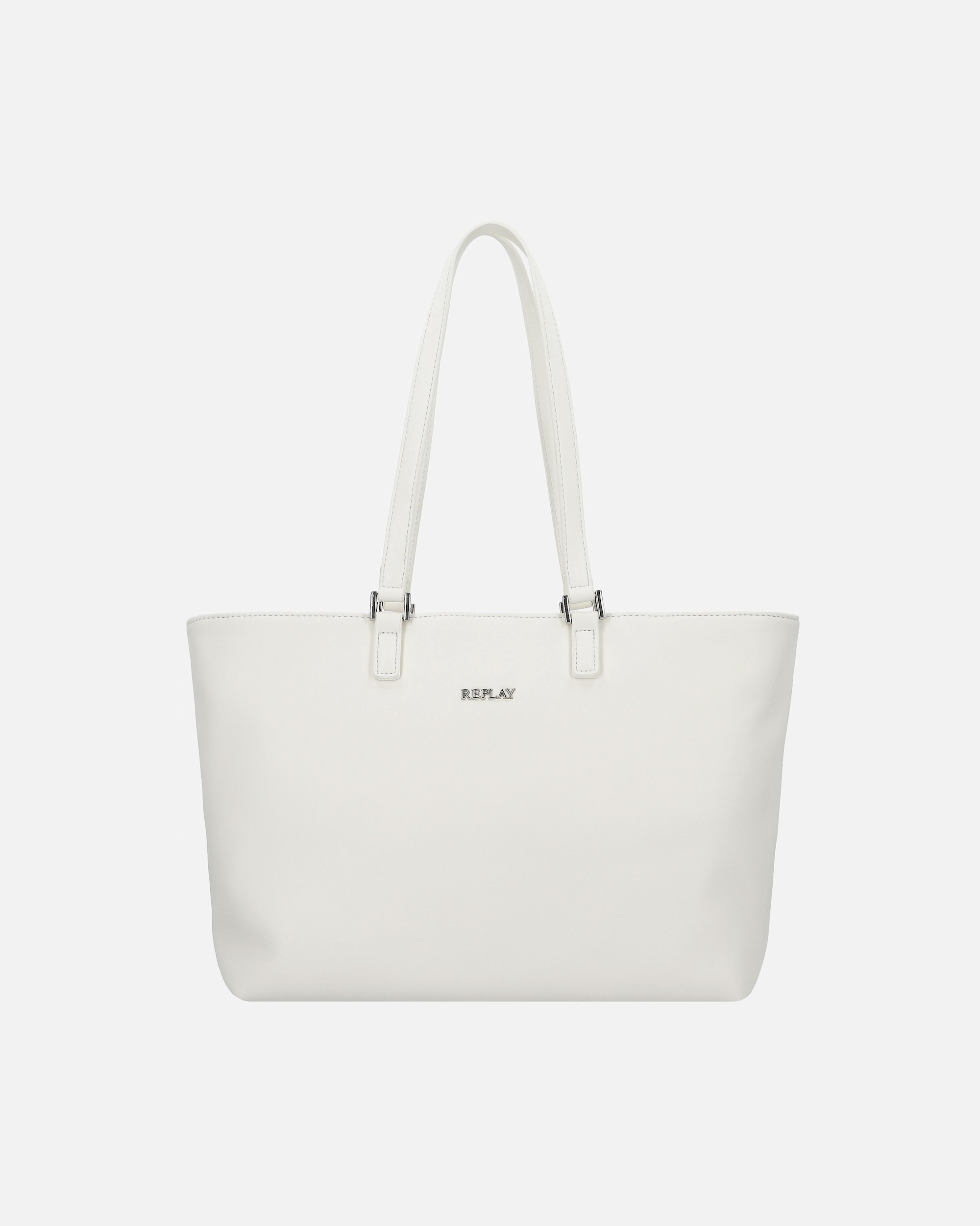 Tasche für Weiblich Replay Shopper opt white