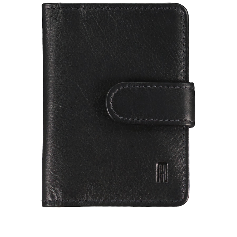 Hausfelder Manufaktur Kartenetui Nappa mit RFID-Schutz Schwarz