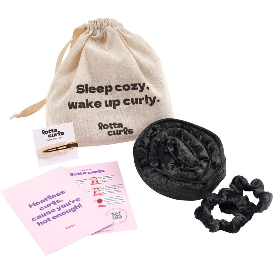 Lotta Curls Lockenband Royal Black Damen