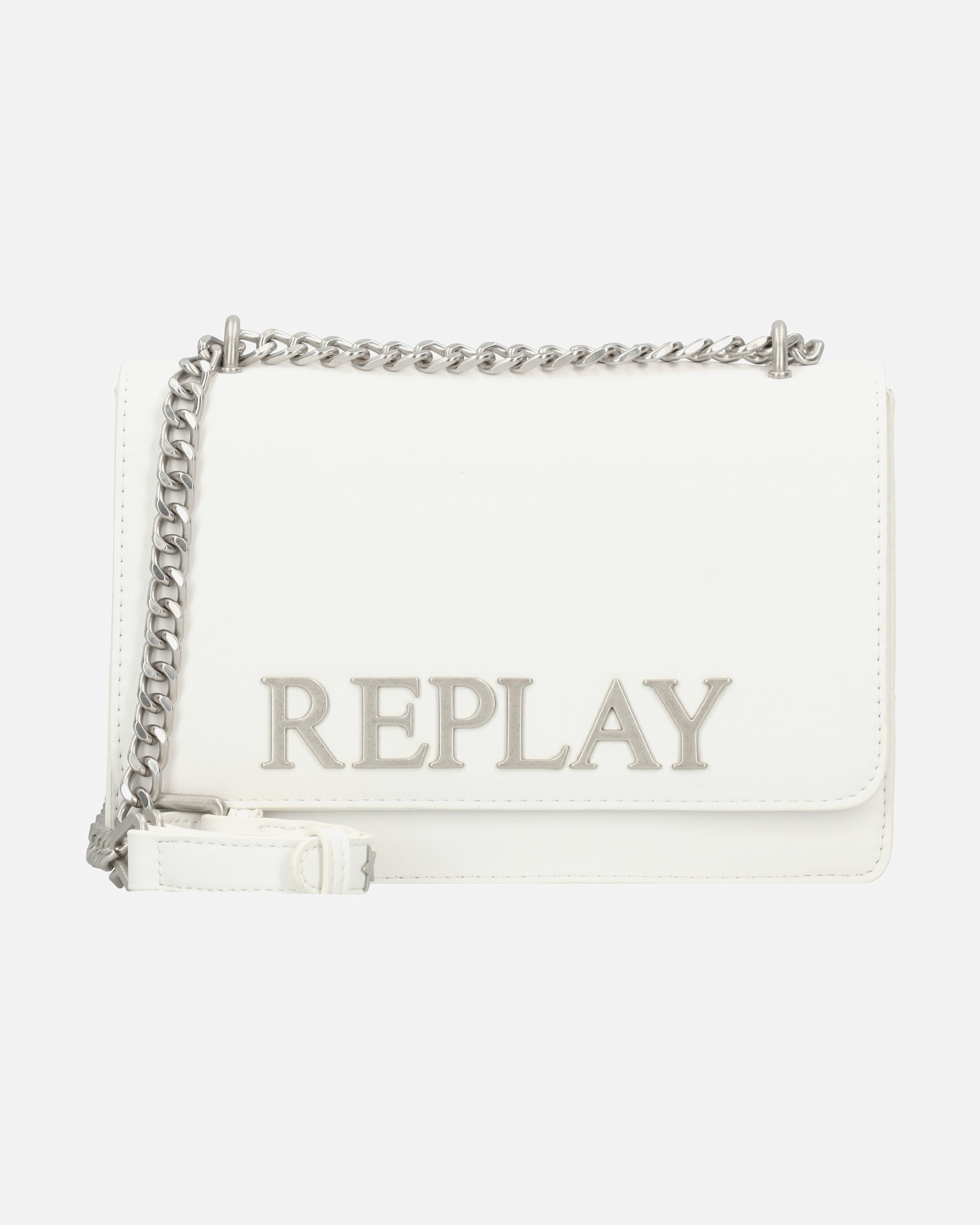 Tasche für Weiblich Replay Umhängetasche optical white