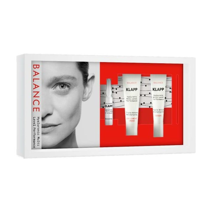 Klapp Hyaluronic Multi Level Performance Triple Action Moisturizing Discovery Set = Day & Night Cream + Serum Booster