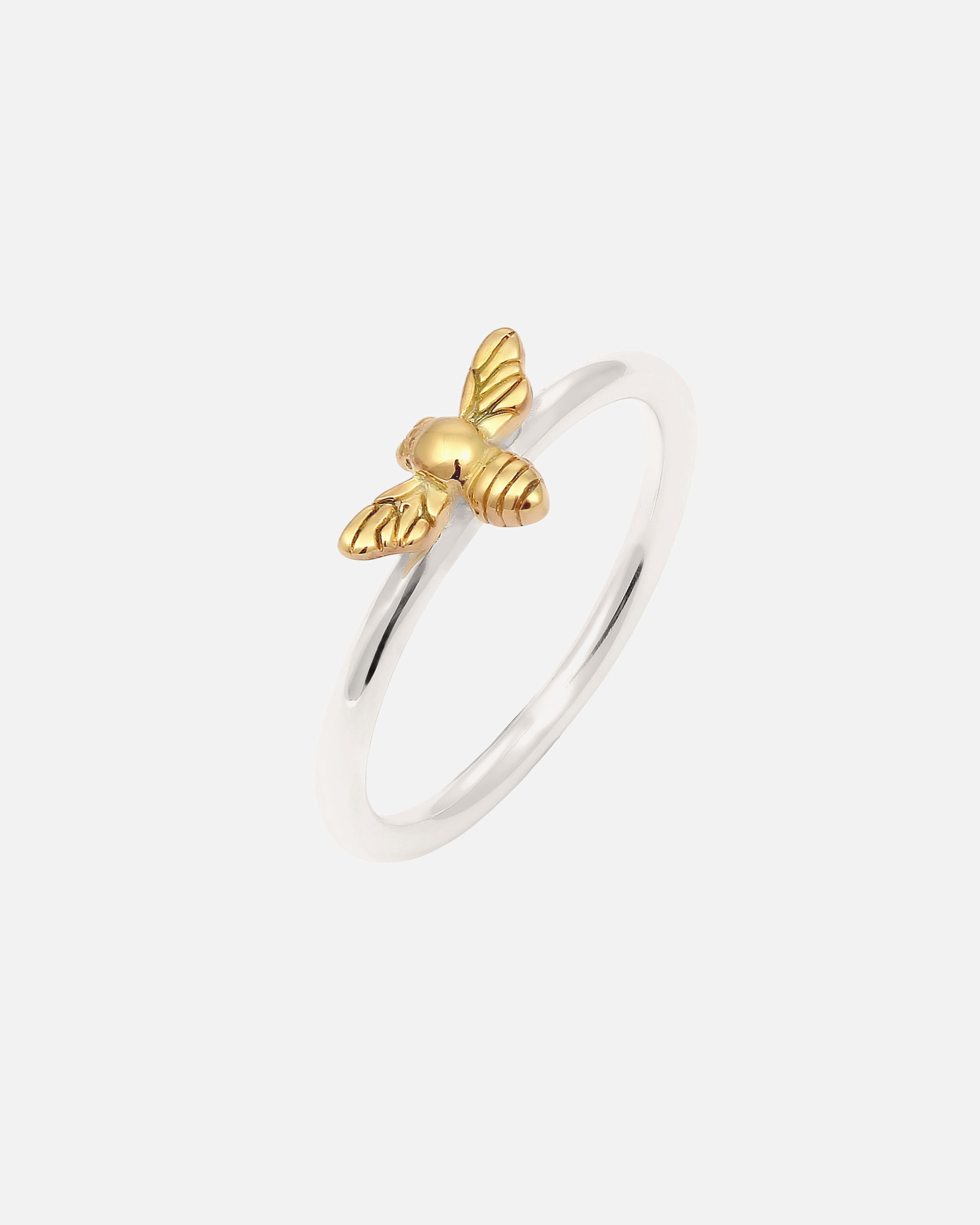 Ring für Weiblich Elli Biene Honigbiene Tier 925 Silber 58