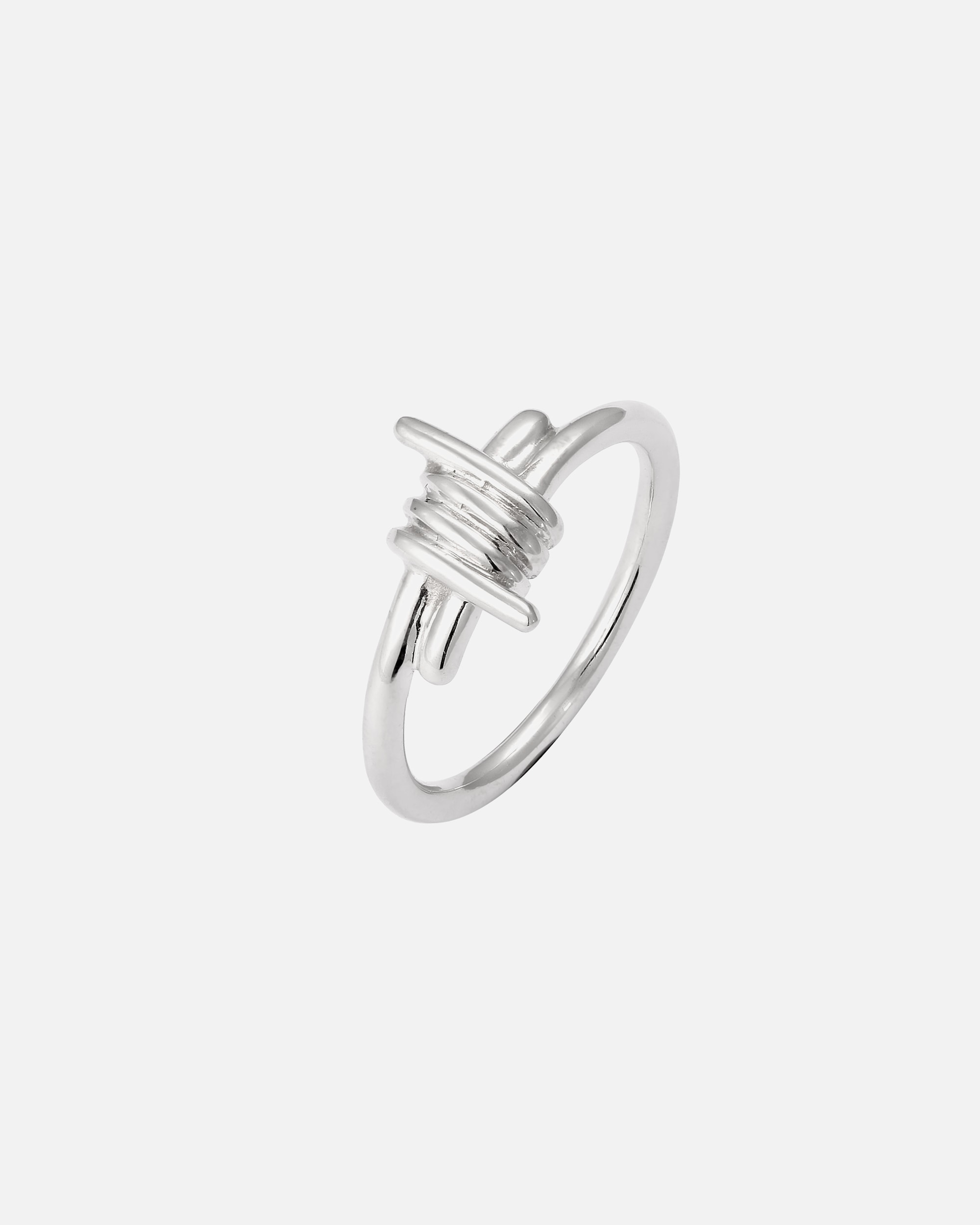 Ring für Männlich KUZZOI Big Spike Draht Design 925 Sterling Silber 60