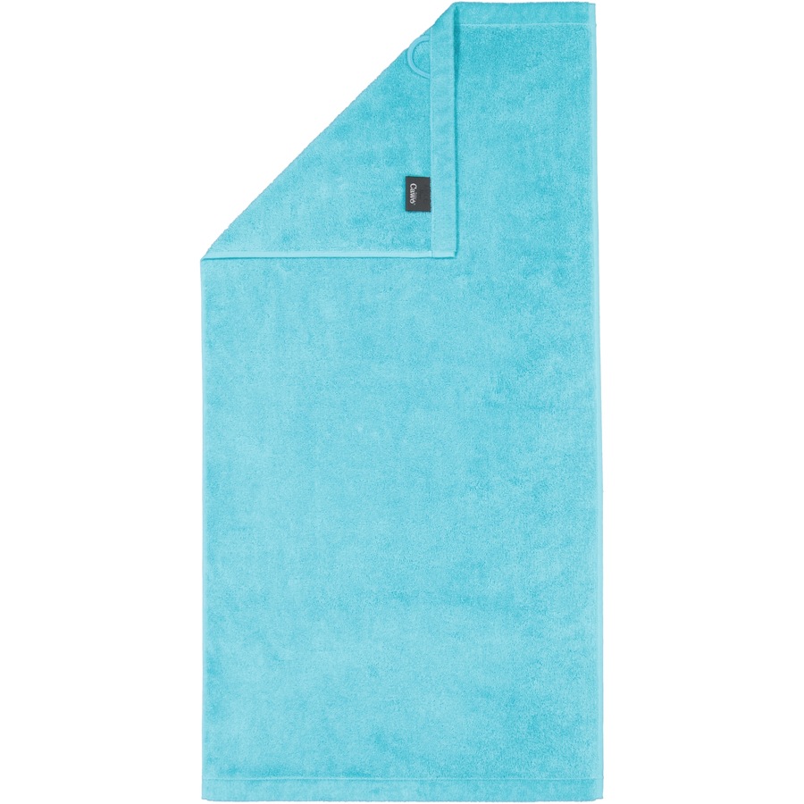 Cawö Handtücher Life Style Uni 7007 türkis - 430 Handtuch 50x100 cm Weiss