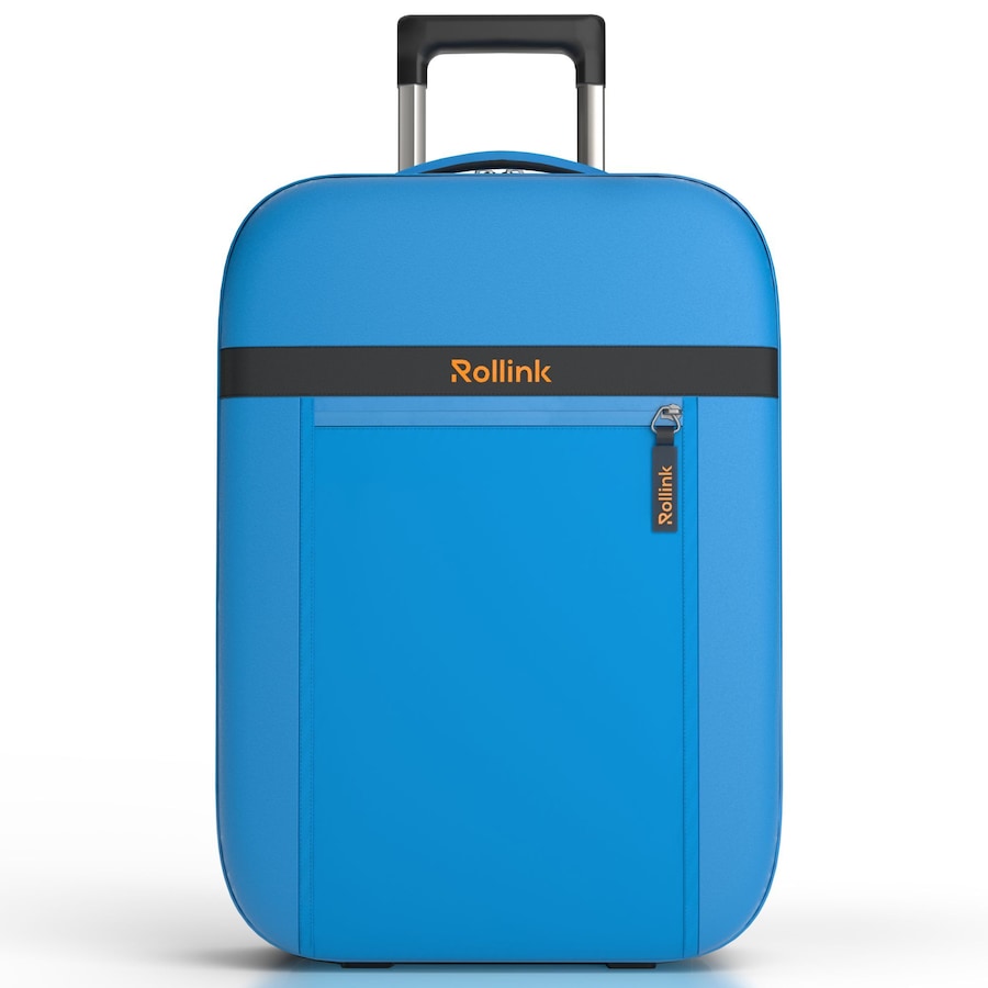 Rollink Aura Cabin faltbarer 2-Rollen Kabinentrolley S 55 cm dive blue Blau Herren