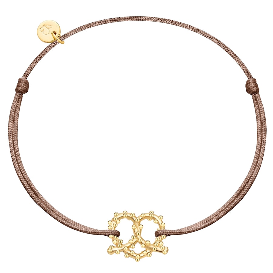 Glanzstücke München Armband Herz-Breze aus Sterling Silber in Roségold 15,0 - 22,0 cm, flexibel einstellbar Damen