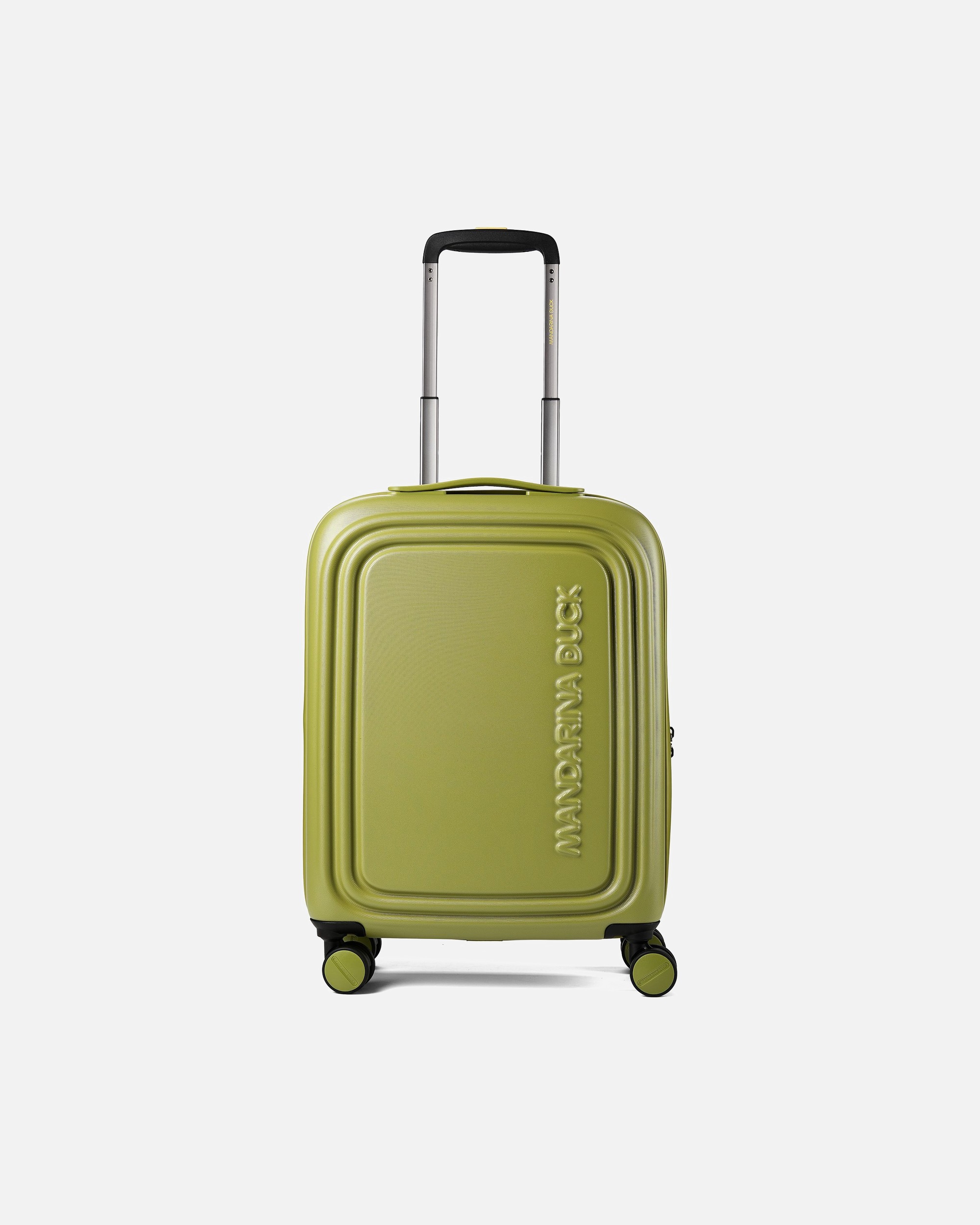 Koffer für Unisex Mandarina Duck Trolley Logoduck + Cabin Exp SZV24 winter olive
