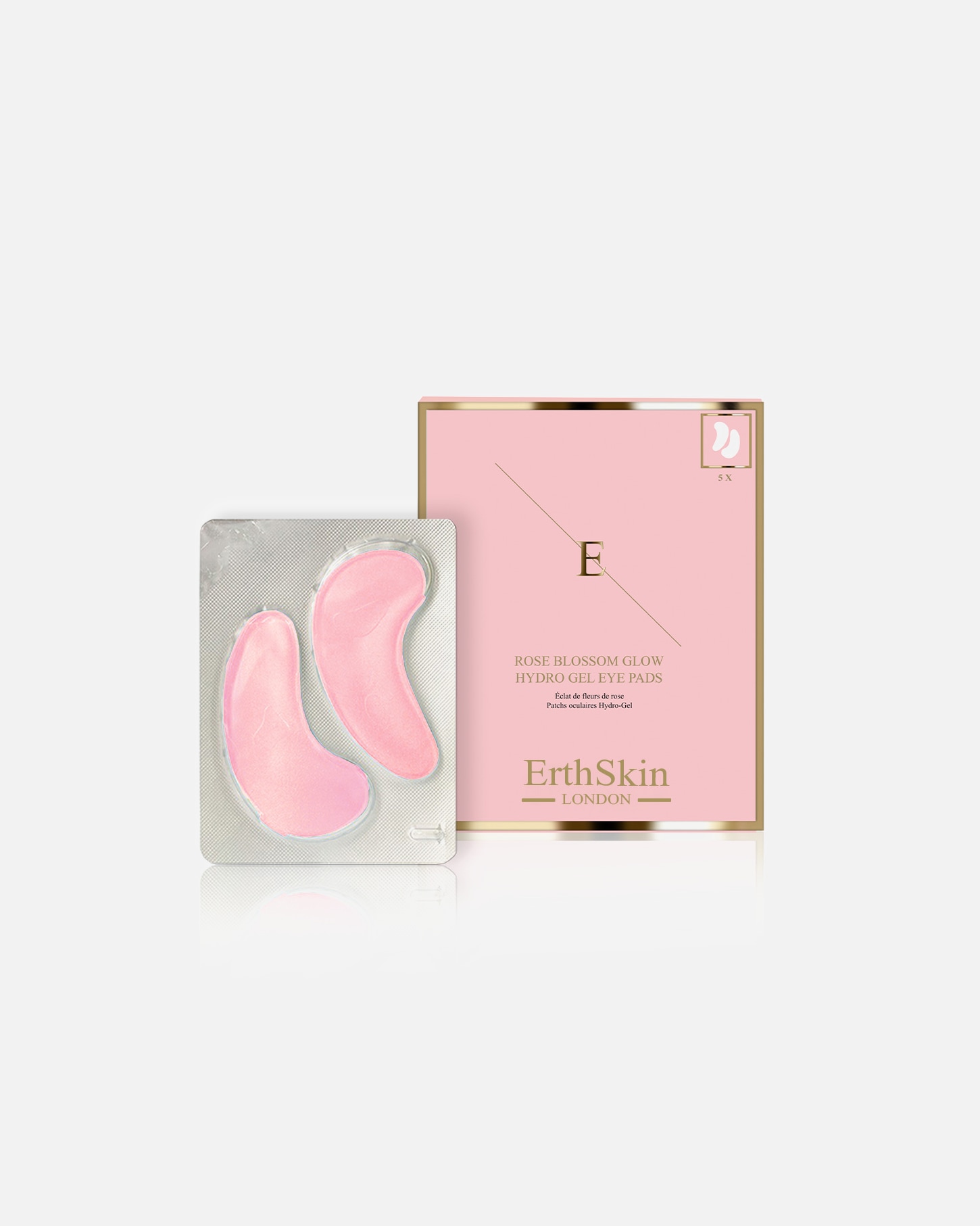 Augenpatches für Weiblich ErthSkin London Rose Blossom Glow Hydro-Gel-Augenpads Each