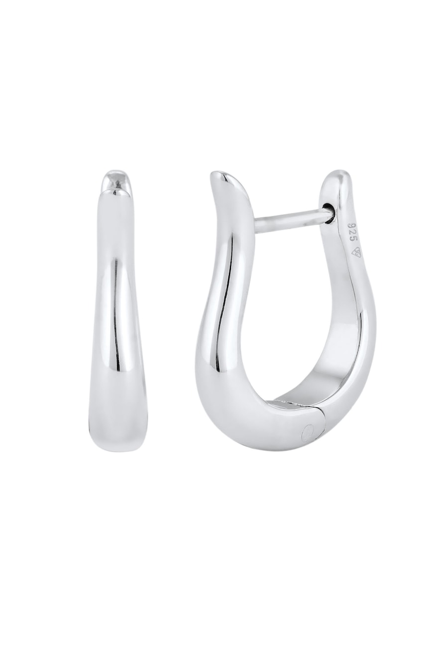 KUZZOI Creolen 925 Sterling Silber OneSize Herren