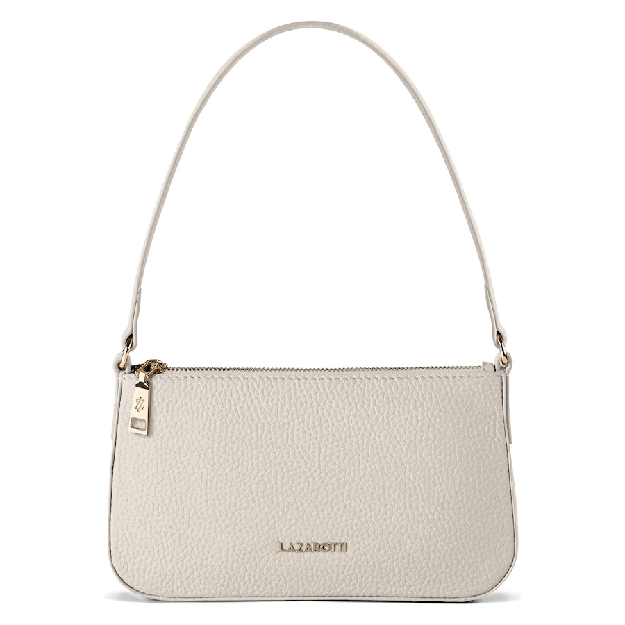 Lazarotti Bologna Leather Schultertasche cream Nude Damen
