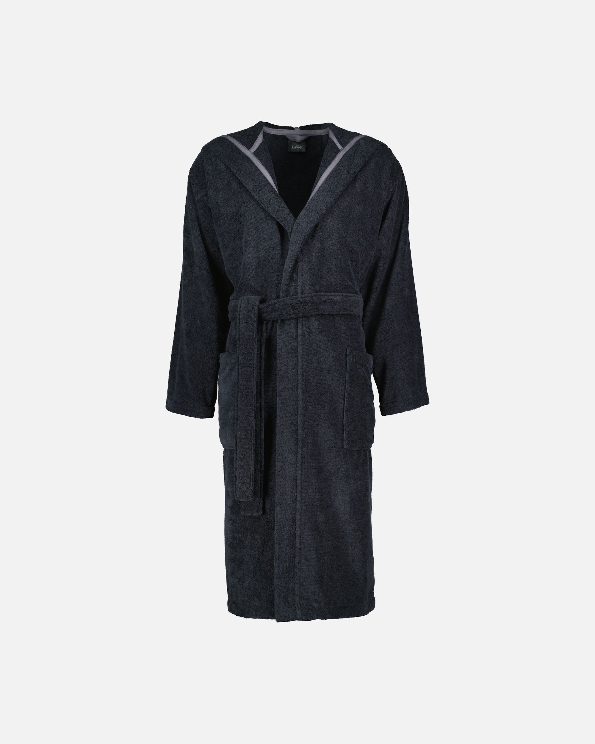 Bademantel für Männlich Cawö Cawö Bademäntel Herren Kapuze Uni 829 lava - 97 M