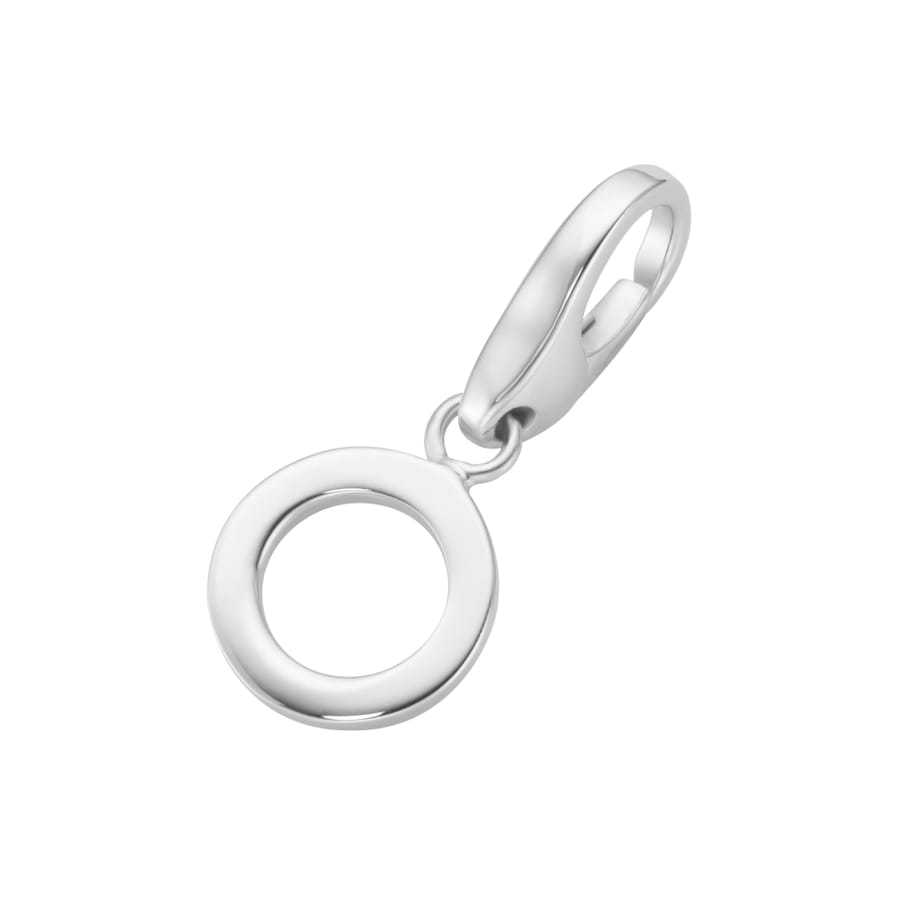 Giorgio Martello Milano Charm Buchstabe O, Silber 925 Damen