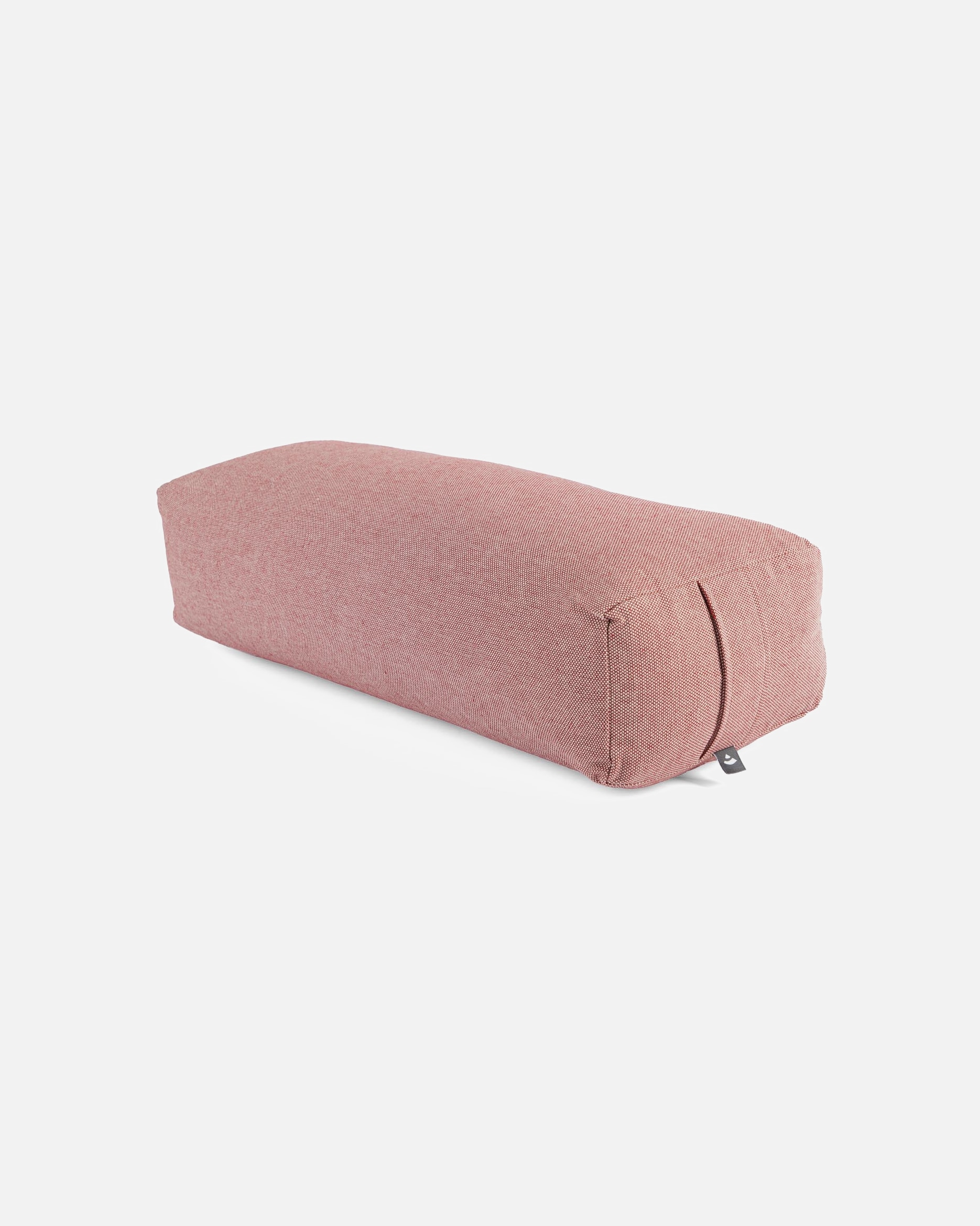 Yogazubehör für Unisex bodhi SALAMBA Yoga Bolster CLASSIC dobby karminrot