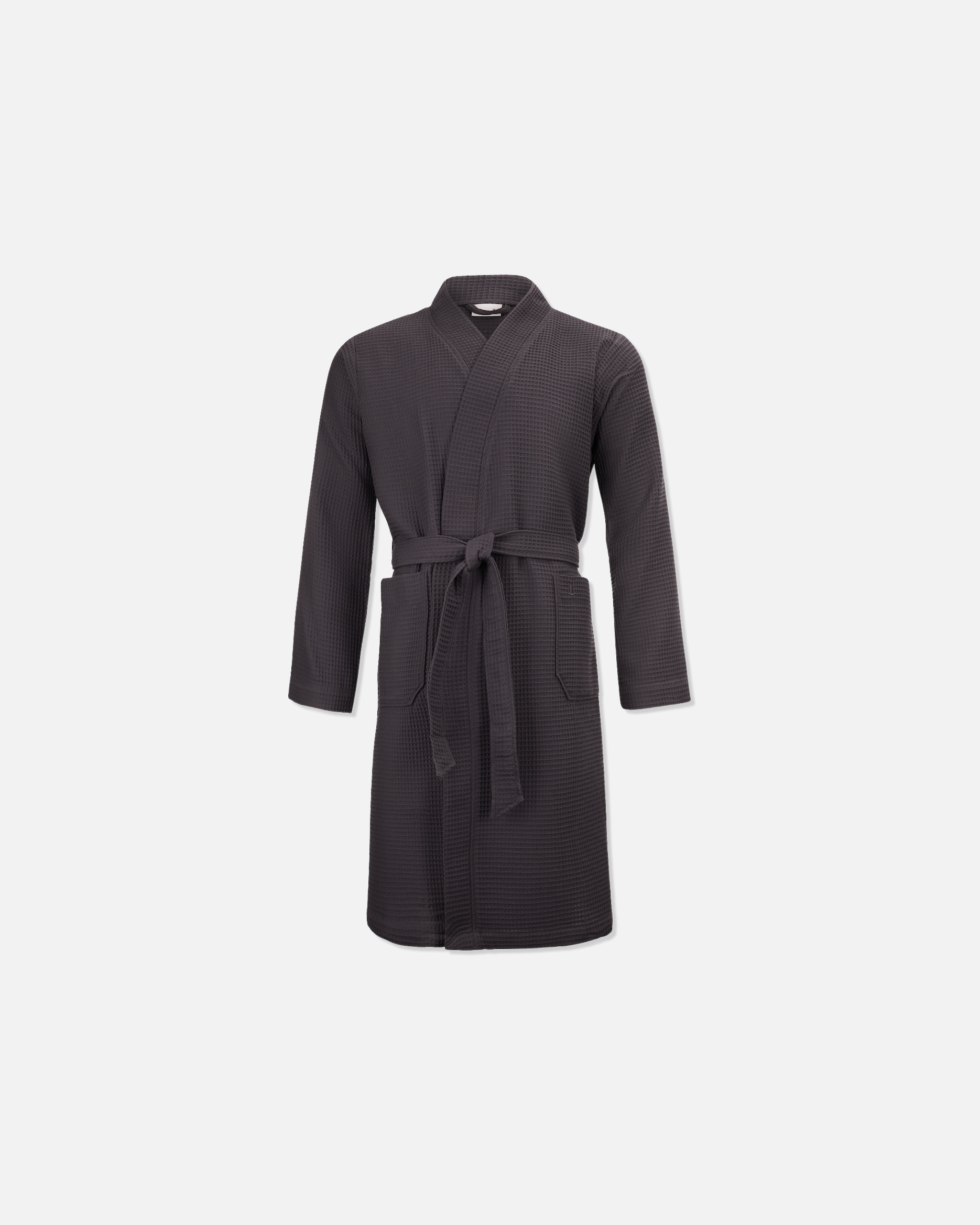 Bademantel für Unisex Möve Kimono Homewear graphit