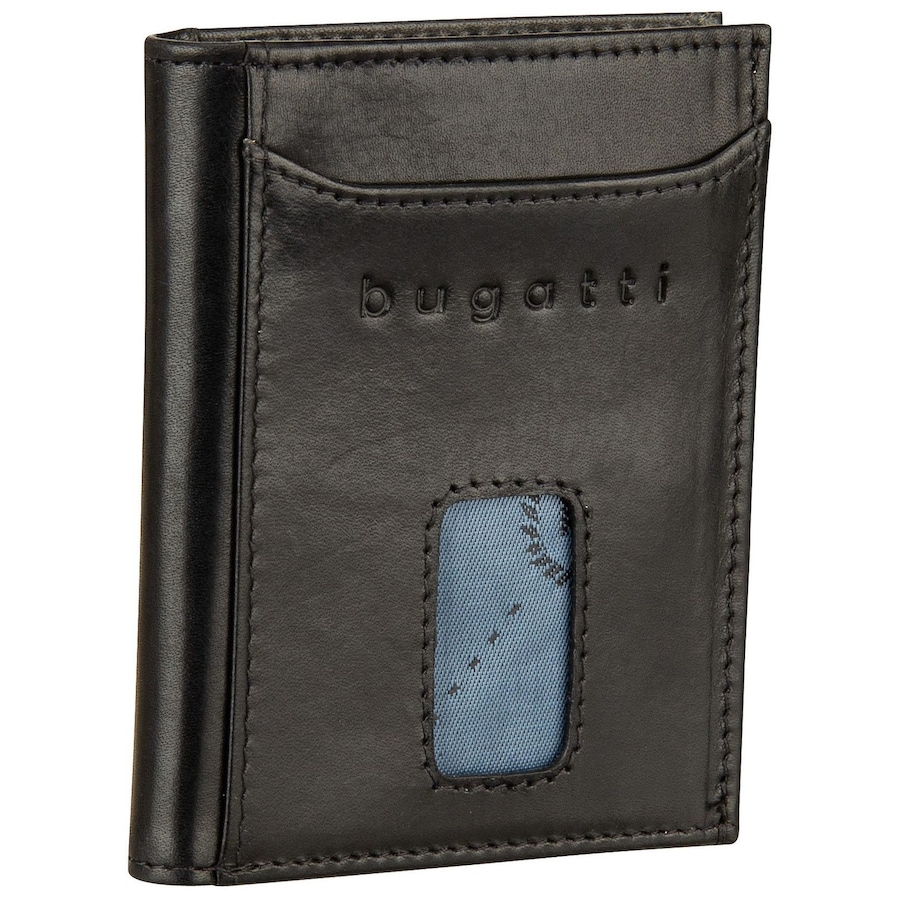 Bugatti Kreditkartenetui Secure Slim Mini 1490R Schwarz