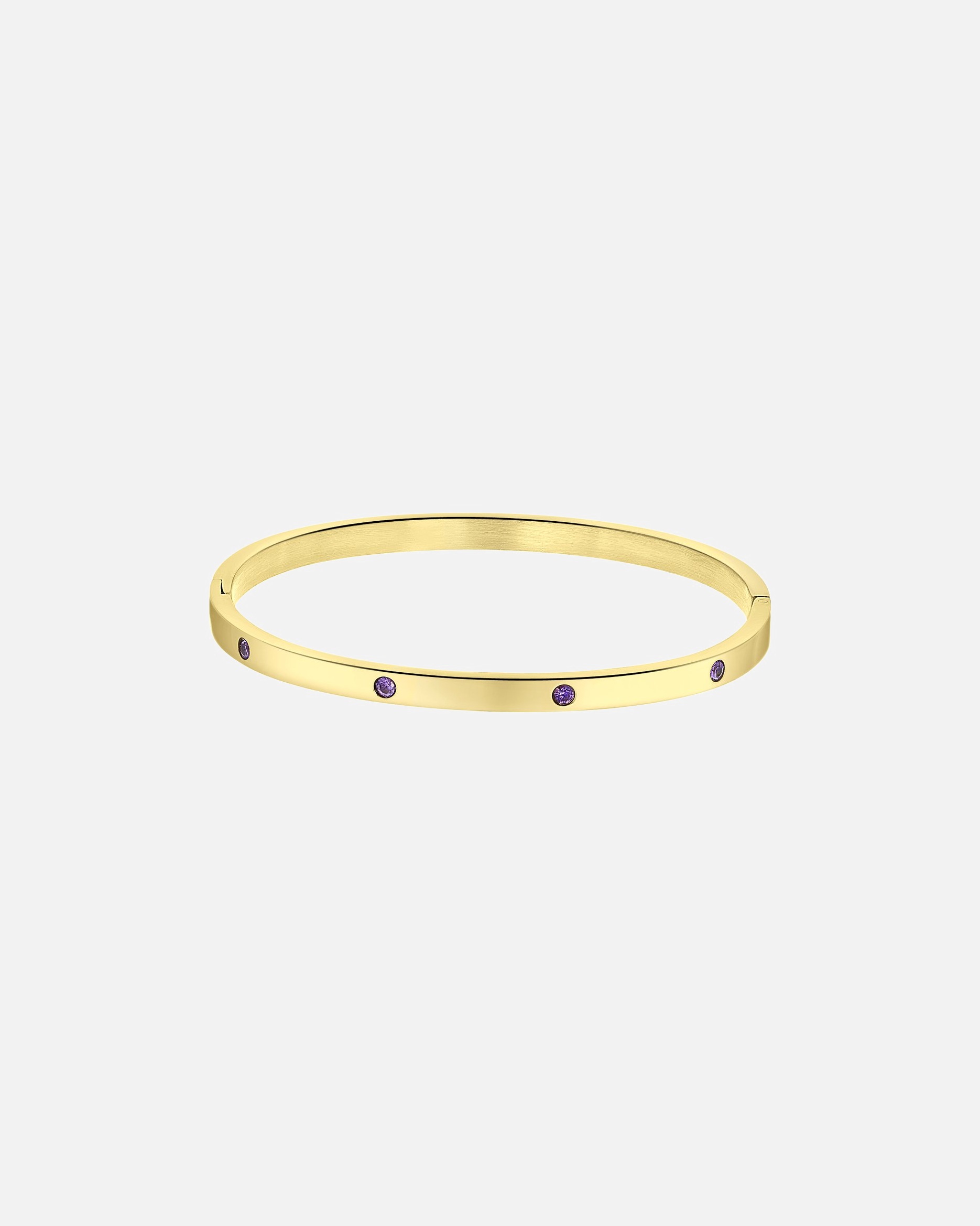 Armband für Weiblich Lucardi Armband Stahl 58 mm - November Gold - Juni