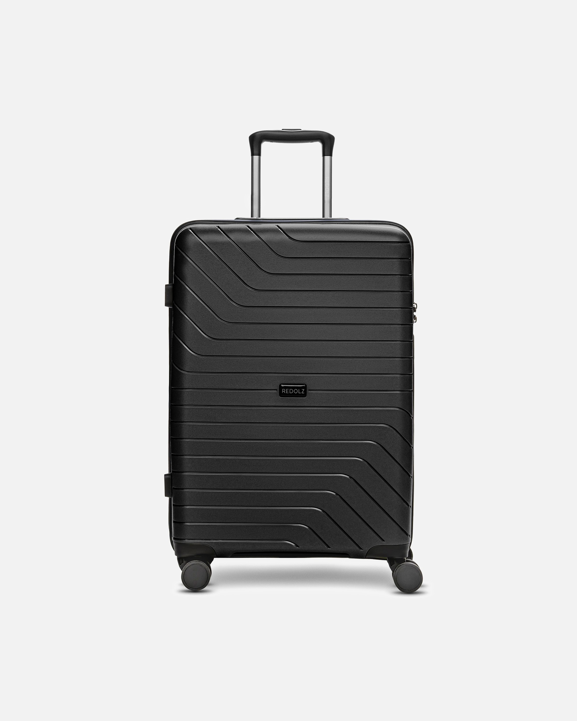 Koffer für Männlich Redolz Essentials 05 MEDIUM 4 Rollen Trolley 67 cm black 2