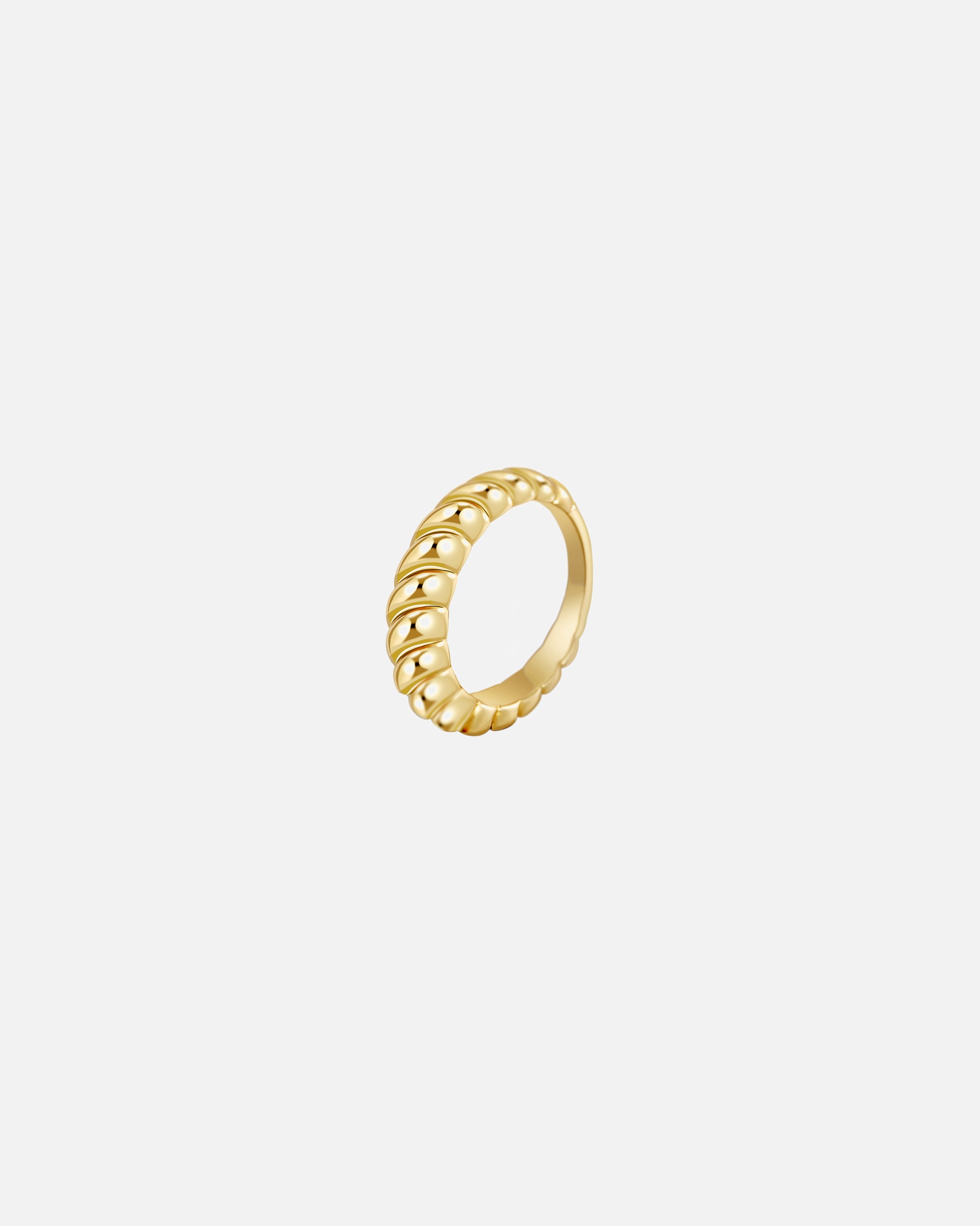 Ring für Weiblich Victoria Hyde London Conch Hellgold groß