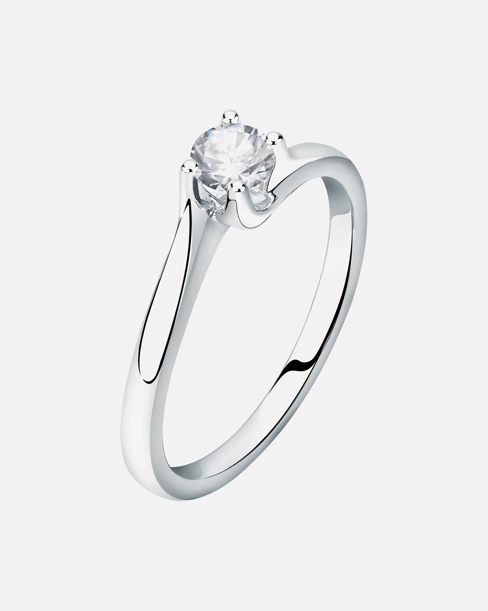 Ring für Weiblich CHRIST Damenring 750er Weißgold 54