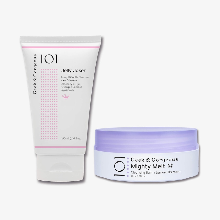 Geek & Gorgeous Double Cleansing Kit 1