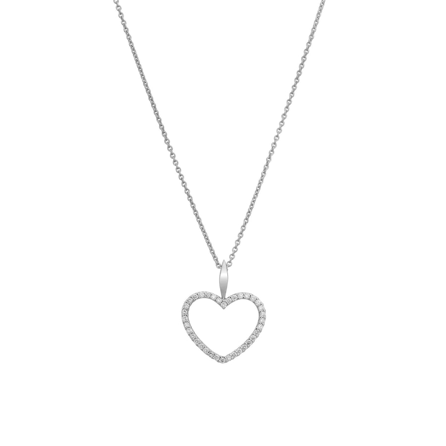 Lyomi Anhänger mit Kette 585/- Gold Diamant Lab Grown weiß 0,24ct. 45,0cm Damen