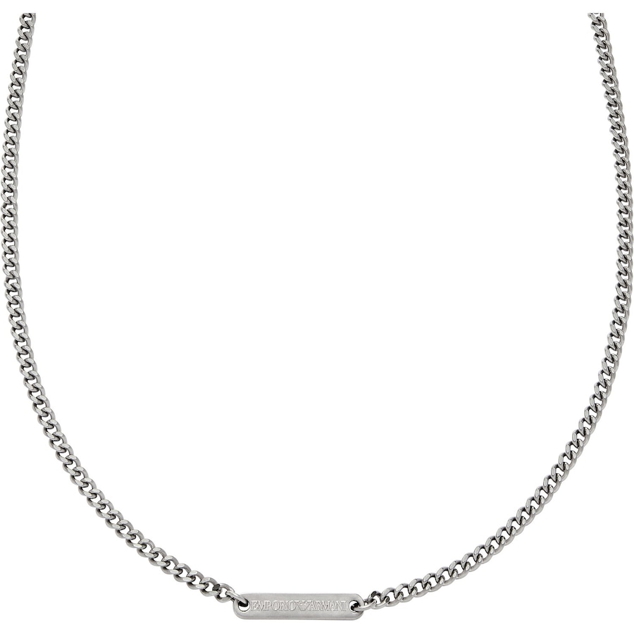 Emporio Armani Kette Edelstahl One Size Herren