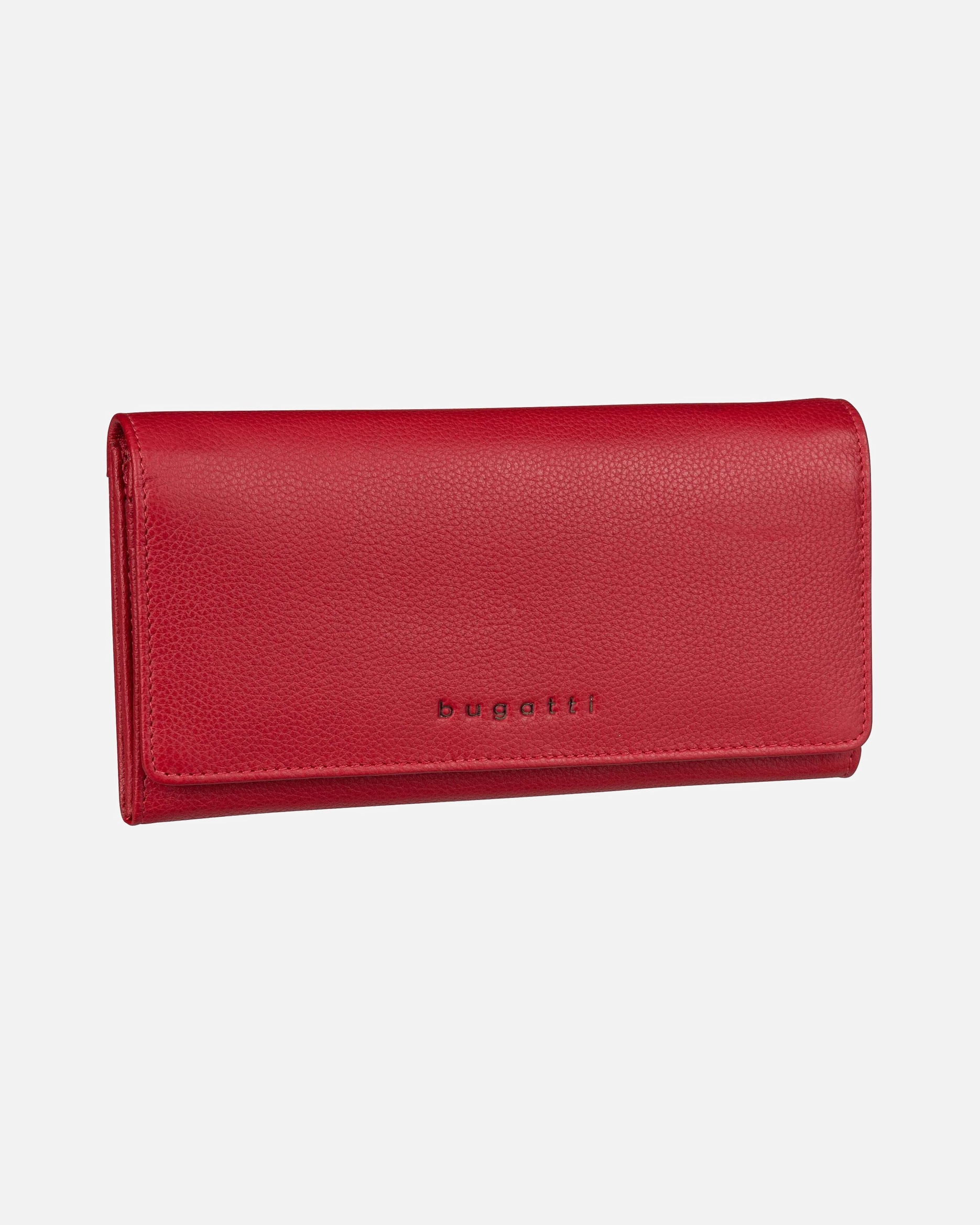 Portemonnaie für Weiblich Bugatti Geldbörse Mira Long Rot