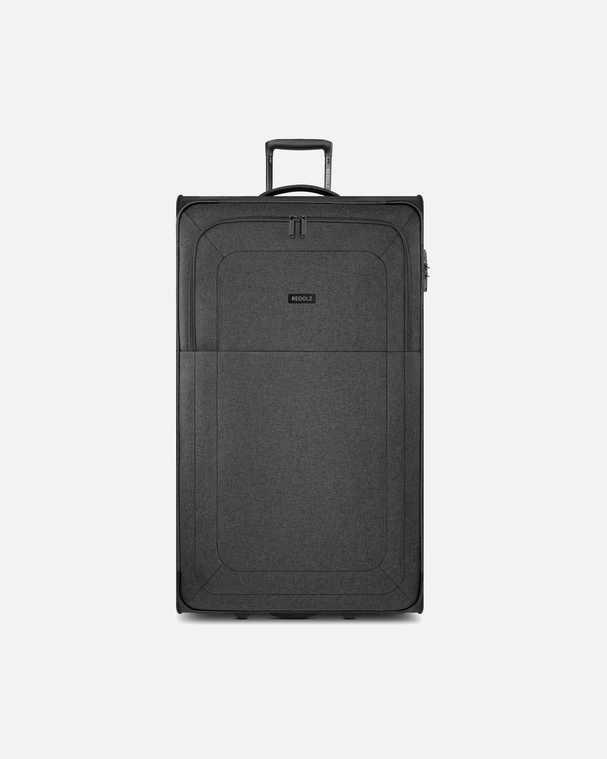 Koffer für Männlich Redolz Essentials 12 2 Rollen Trolley XL 90 cm black