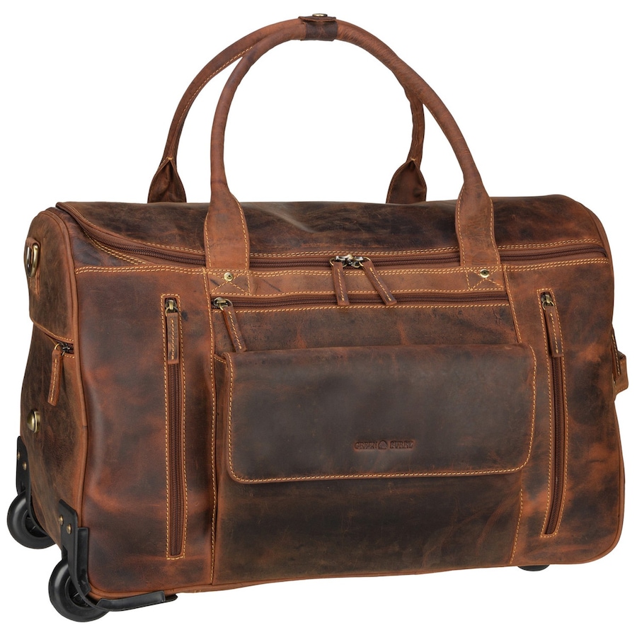 Greenburry Reisetasche Vintage Traveller Sattelbraun Braun
