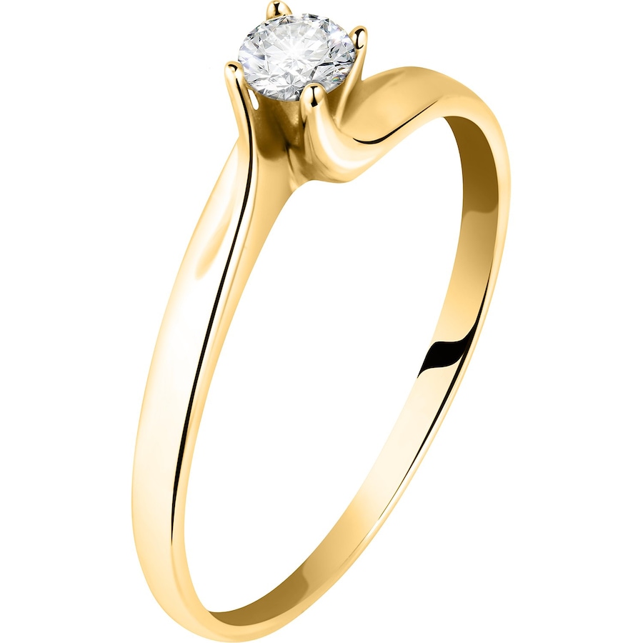 CHRIST Damenring 750er Gelbgold 58 Damen