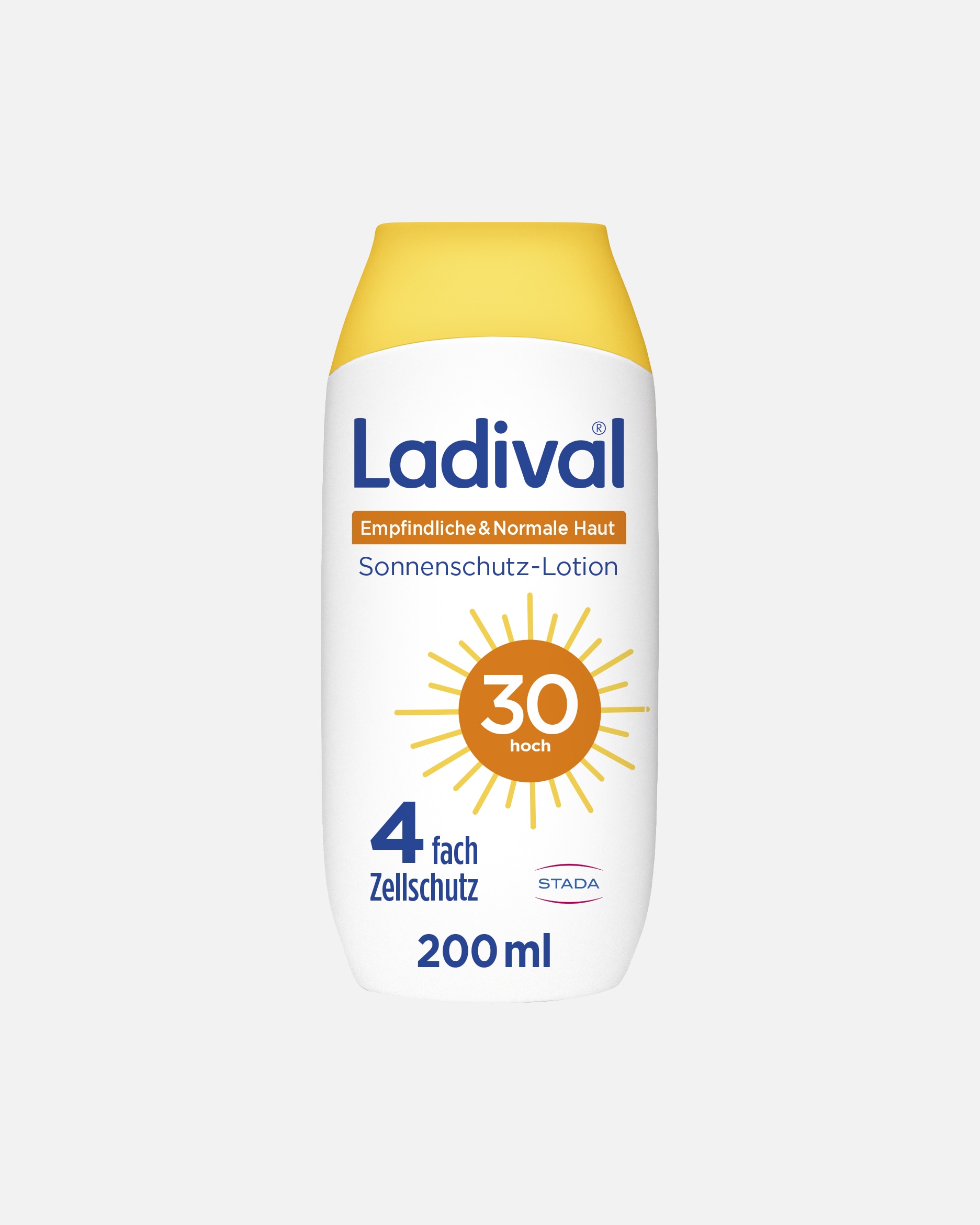 Sonnencreme für Unisex Ladival empfindliche + normale Haut Sonnenschutz LSF 30 200 ml