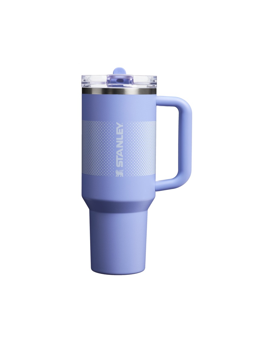 Stanley 1913 Thermobecher - 1,18L QUENCHER PROTOUR FLIP STRAW TUMBLER Hydrangea Fade Grau