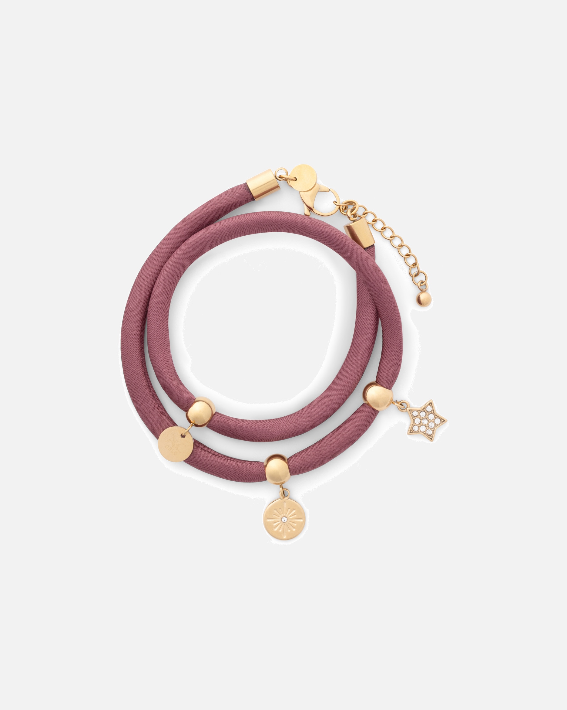 Armband für Weiblich A&C Oslo – Nordic Design Jewellery Default Brand Line Armband 'Steel - Charms Coll' red