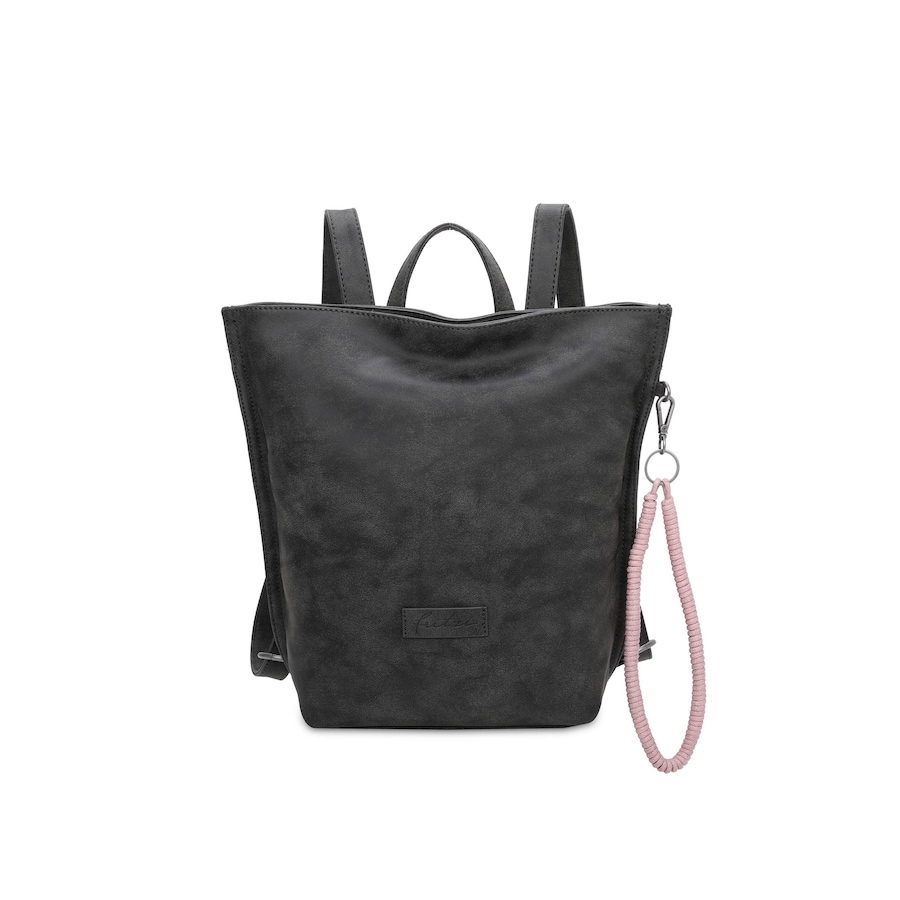 Fritzi aus Preußen Rucksack Fritzi33N mit abnehmbarer Schlüsselschlange schwarz Schwarz Damen