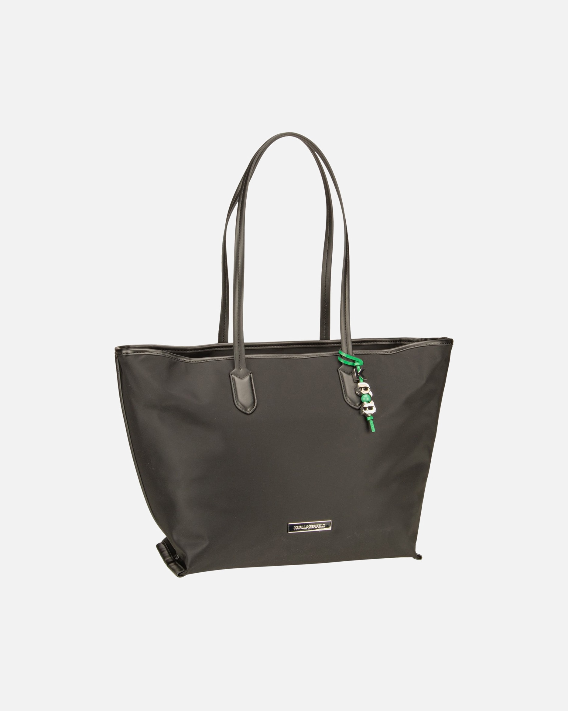 Handtasche für Unisex Karl Lagerfeld Handtasche Ikon Nylon LG Tote Black