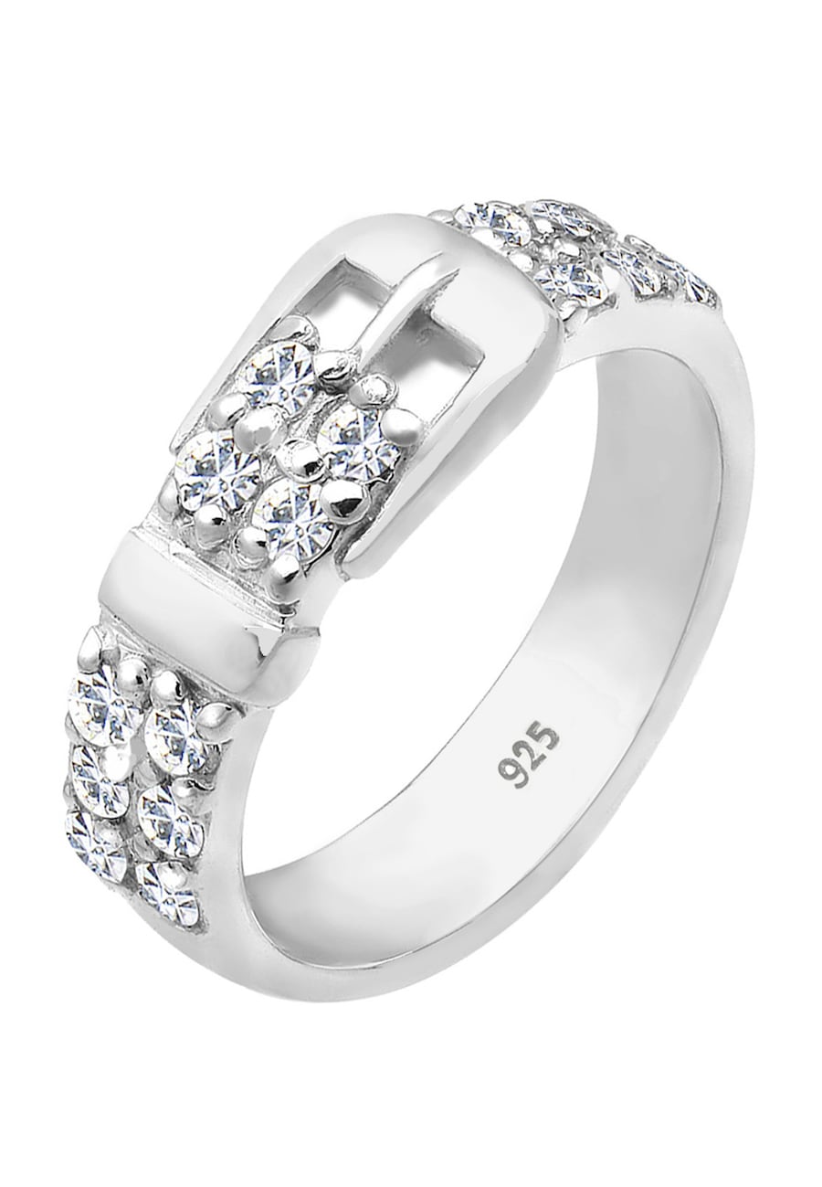 Elli Ring Gürtel 925 Silber, mit Kristallen von Swarovski 60 Damen