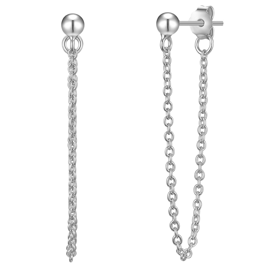 Glanzstücke München Ohrstecker Sterling Silber in 32,7 mm Damen