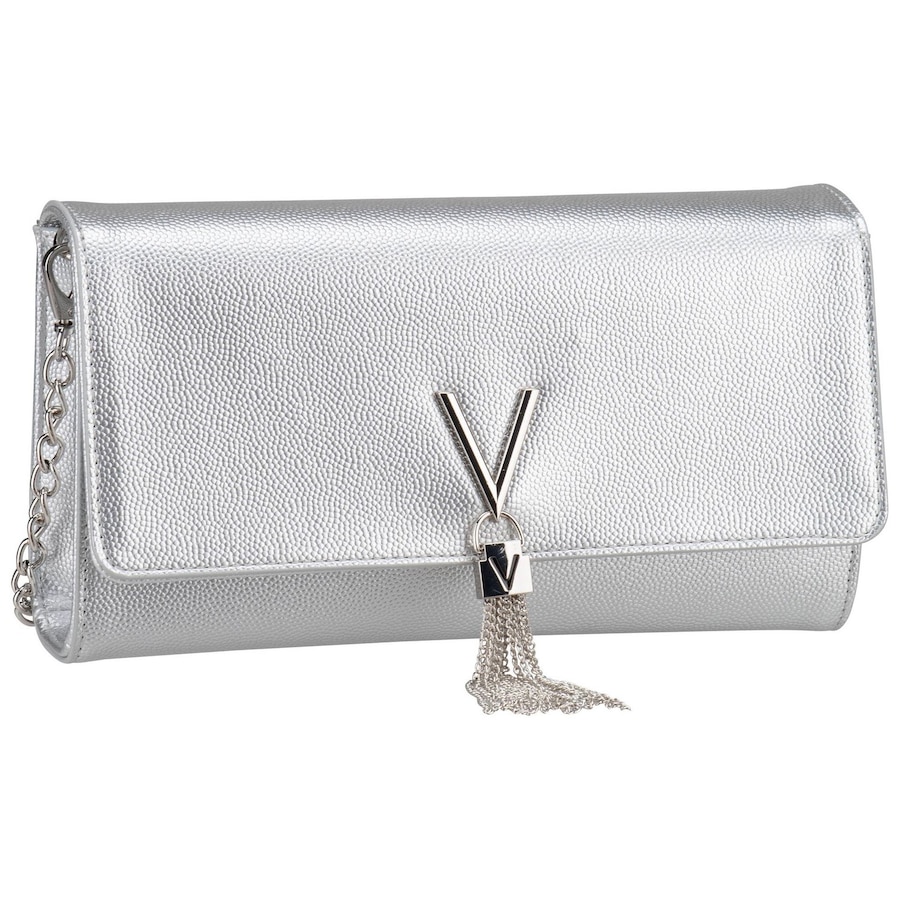 Valentino Bags Clutch Divina 401G Argento Silber Damen