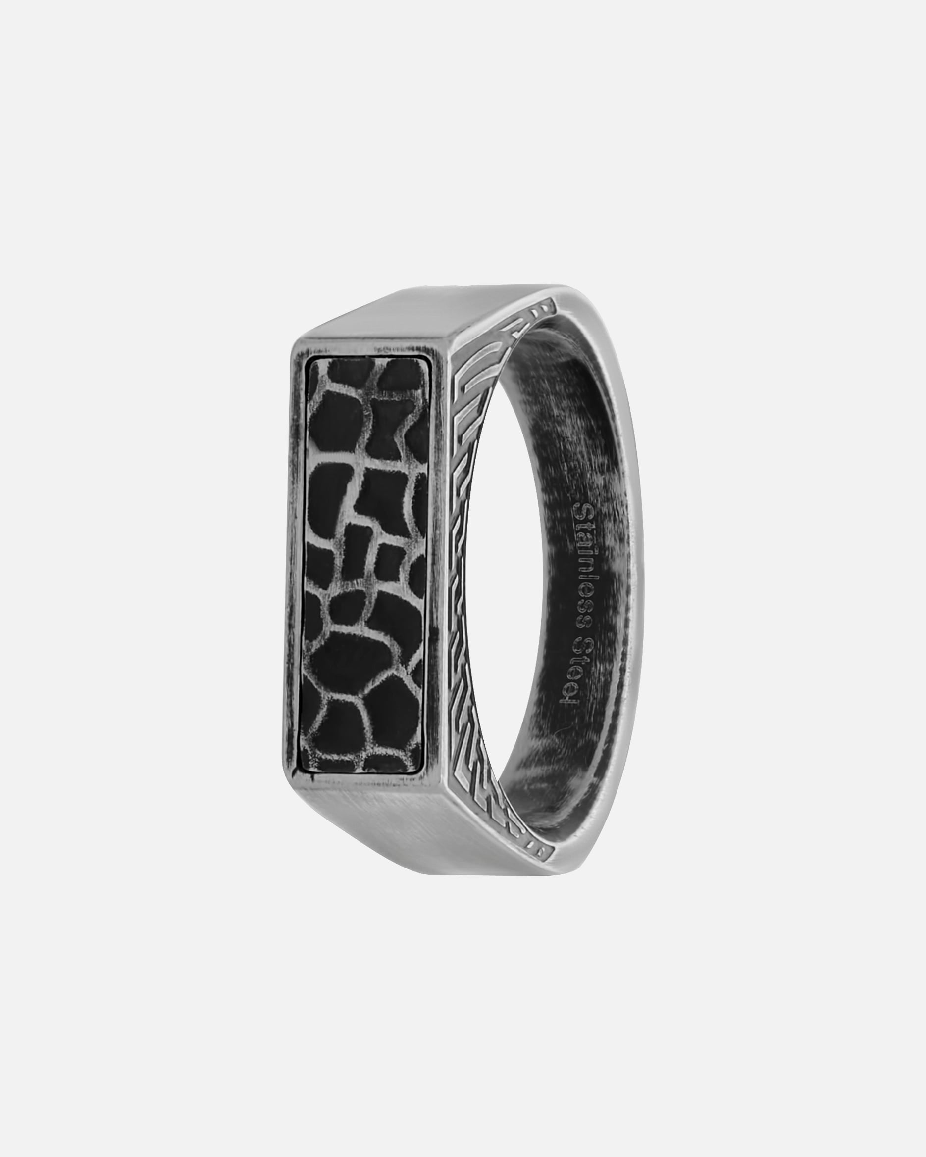 Ring für Weiblich Lucardi Ringe Stahl - silbern 63mm