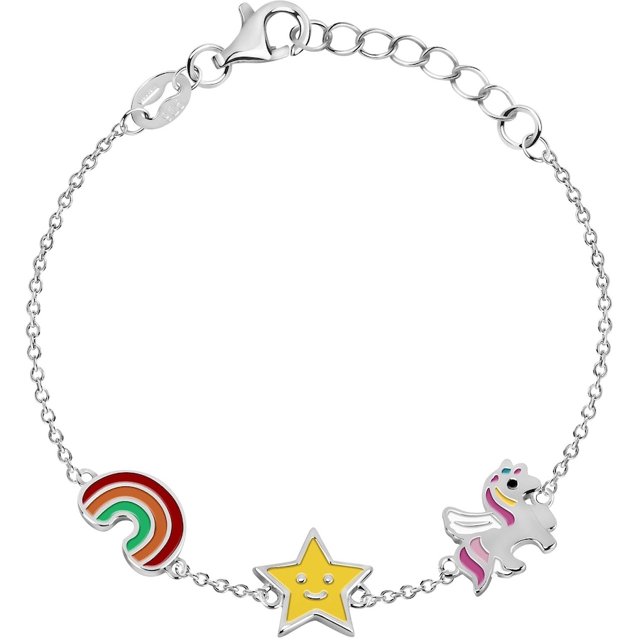 FAVS Armband 925er Silber, Emaille One Size Damen